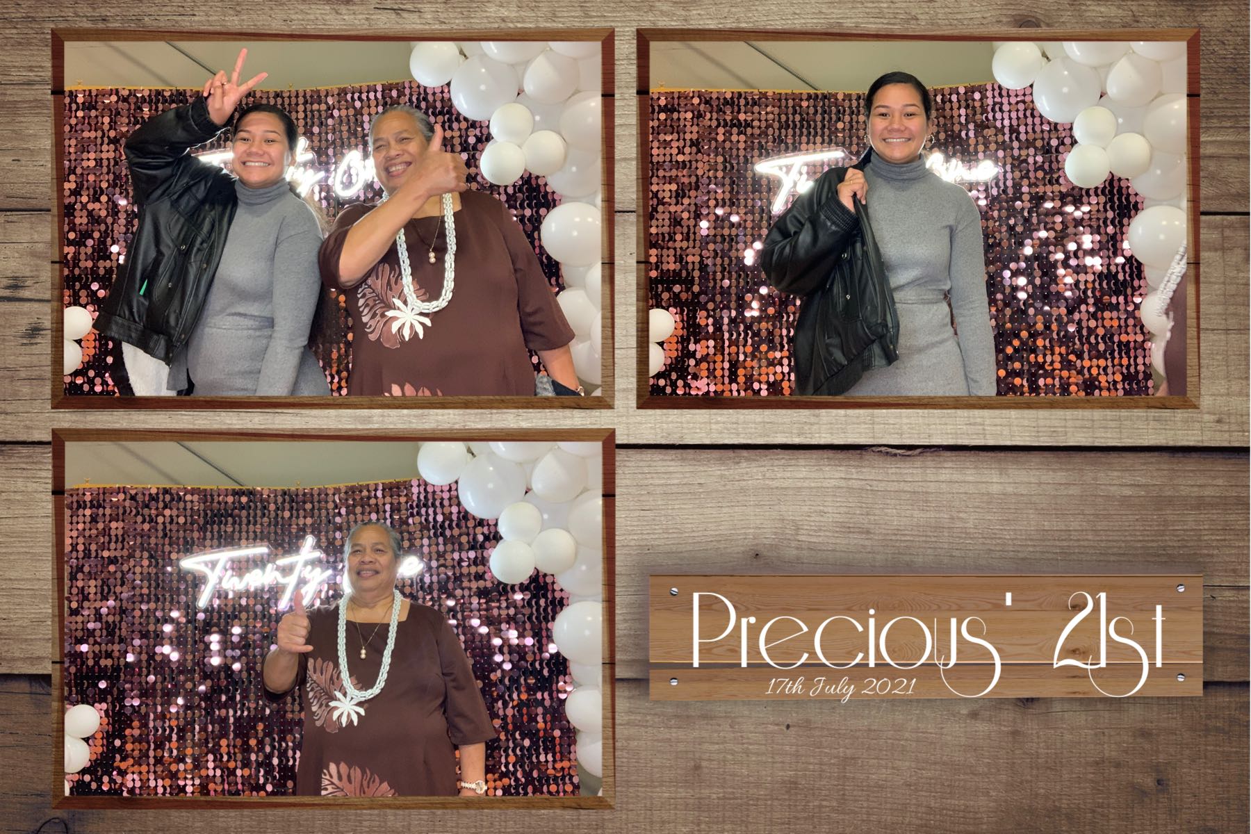 Precious' 21st | View more photos from the event at gallery.photobooth.co.nz/u/SelfieCentral/Precious-21st