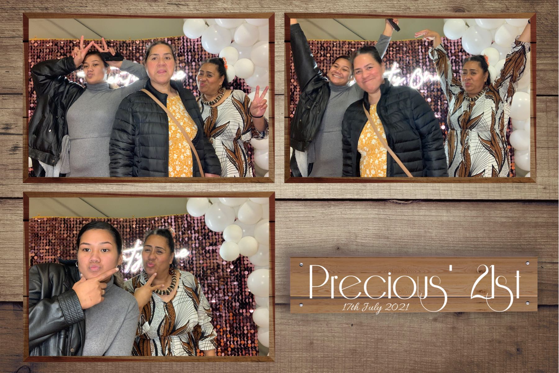 Precious' 21st | View more photos from the event at gallery.photobooth.co.nz/u/SelfieCentral/Precious-21st