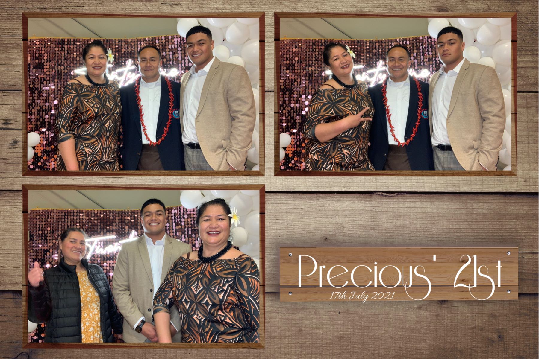 Precious' 21st | View more photos from the event at gallery.photobooth.co.nz/u/SelfieCentral/Precious-21st