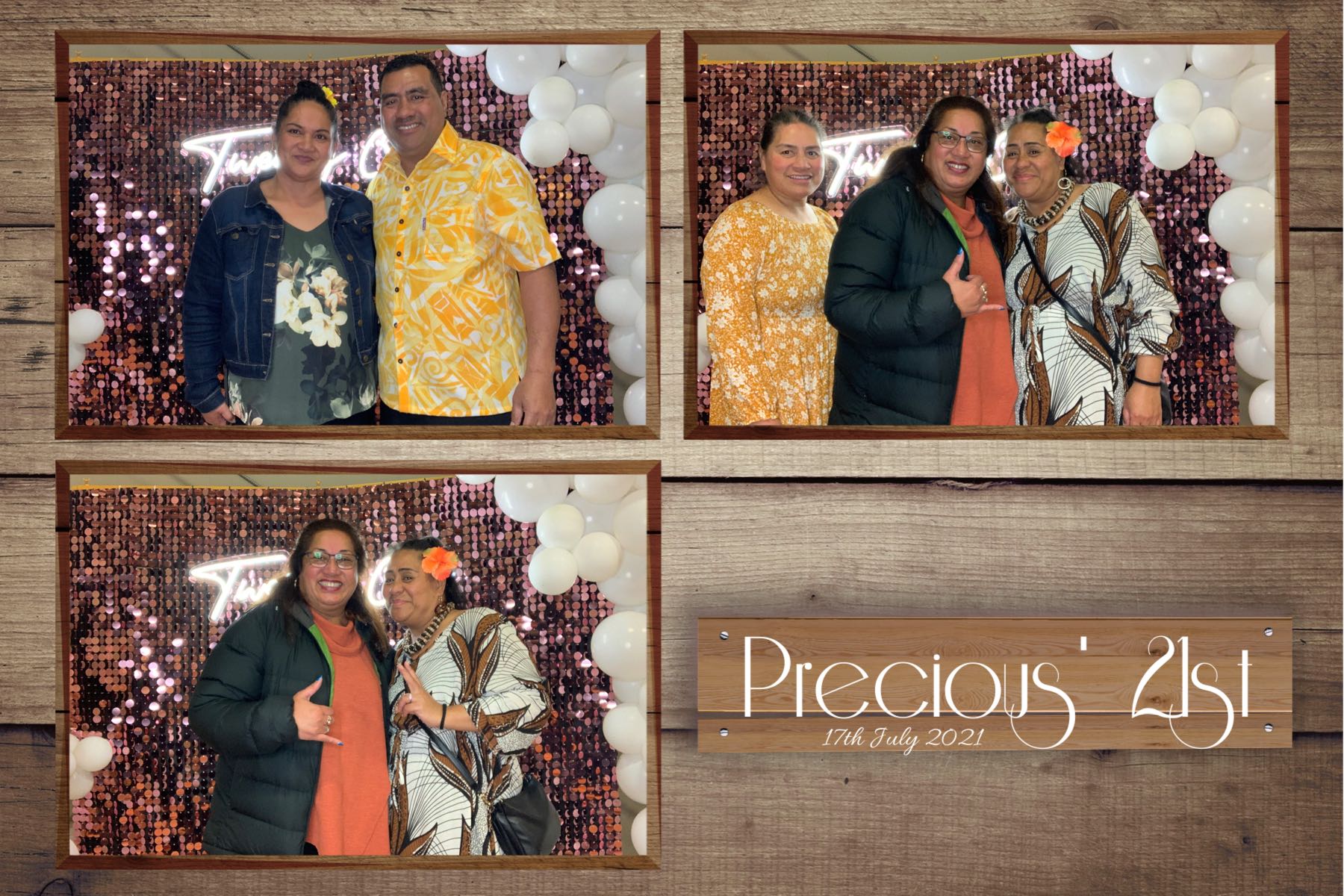 Precious' 21st | View more photos from the event at gallery.photobooth.co.nz/u/SelfieCentral/Precious-21st