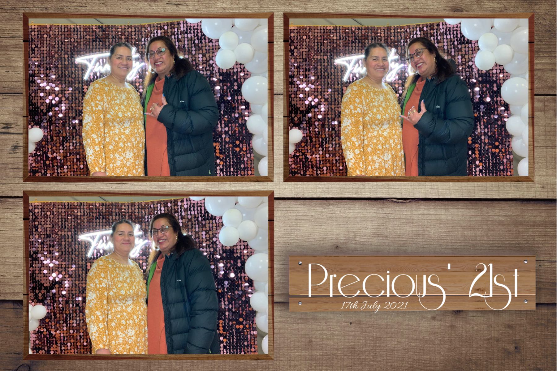 Precious' 21st | View more photos from the event at gallery.photobooth.co.nz/u/SelfieCentral/Precious-21st
