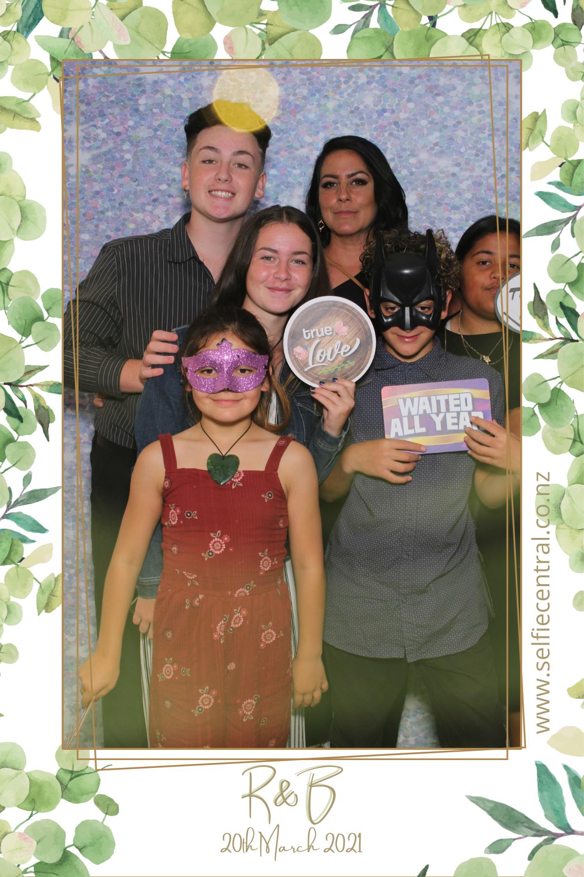 Rawinia and Ben's wedding | View more photos from the event at gallery.photobooth.co.nz/u/SelfieCentral/Rawinia-and-Bens-wedding