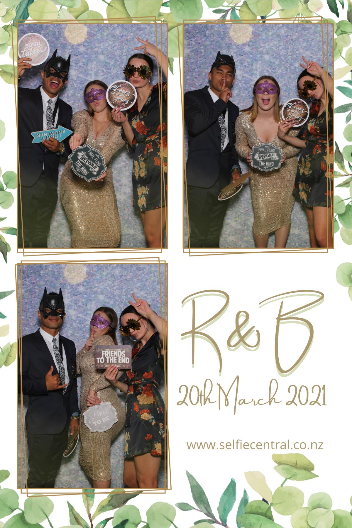Rawinia and Ben's wedding | View more photos from the event at gallery.photobooth.co.nz/u/SelfieCentral/Rawinia-and-Bens-wedding
