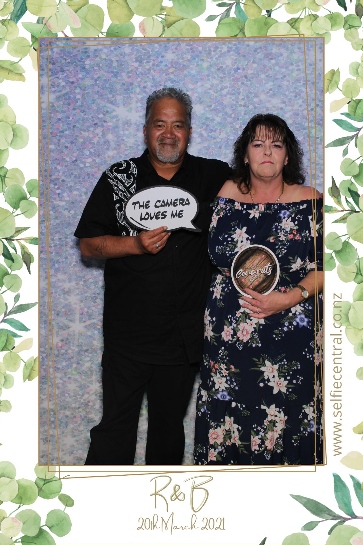 Rawinia and Ben's wedding | View more photos from the event at gallery.photobooth.co.nz/u/SelfieCentral/Rawinia-and-Bens-wedding