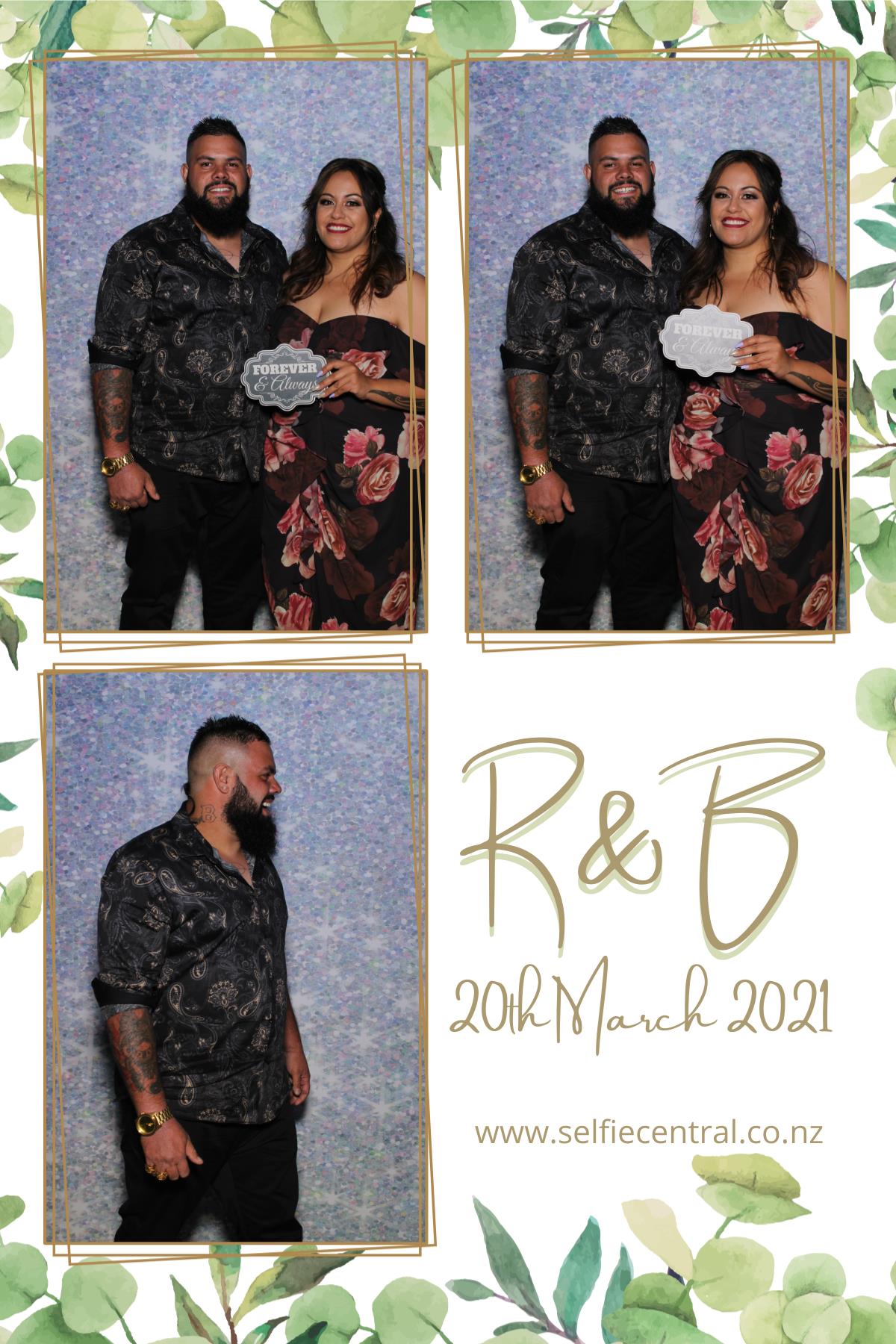 Rawinia and Ben's wedding | View more photos from the event at gallery.photobooth.co.nz/u/SelfieCentral/Rawinia-and-Bens-wedding