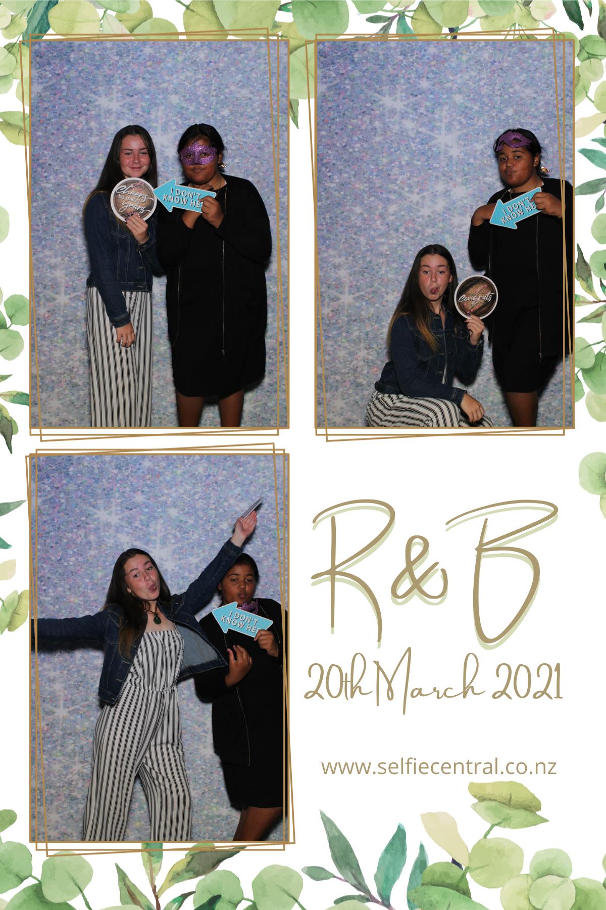 Rawinia and Ben's wedding | View more photos from the event at gallery.photobooth.co.nz/u/SelfieCentral/Rawinia-and-Bens-wedding