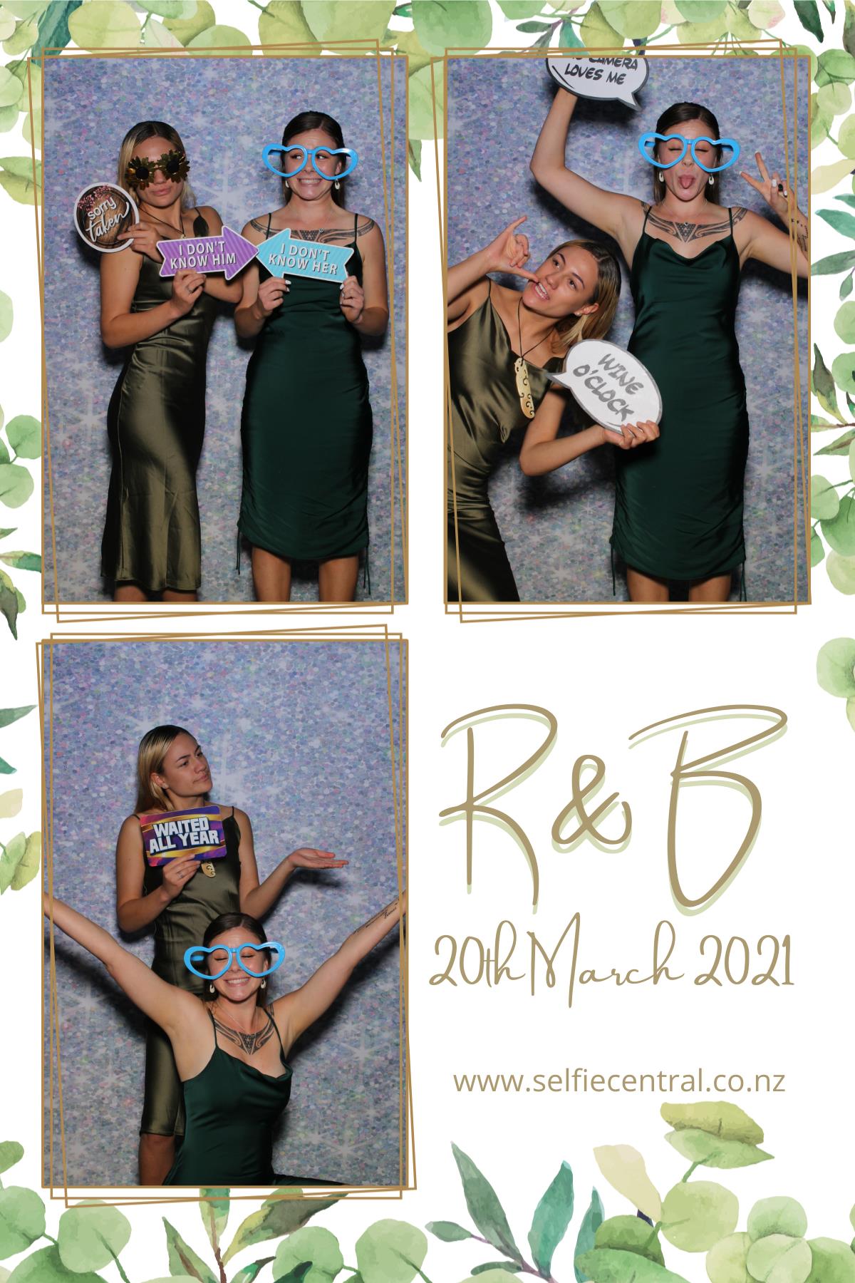 Rawinia and Ben's wedding | View more photos from the event at gallery.photobooth.co.nz/u/SelfieCentral/Rawinia-and-Bens-wedding