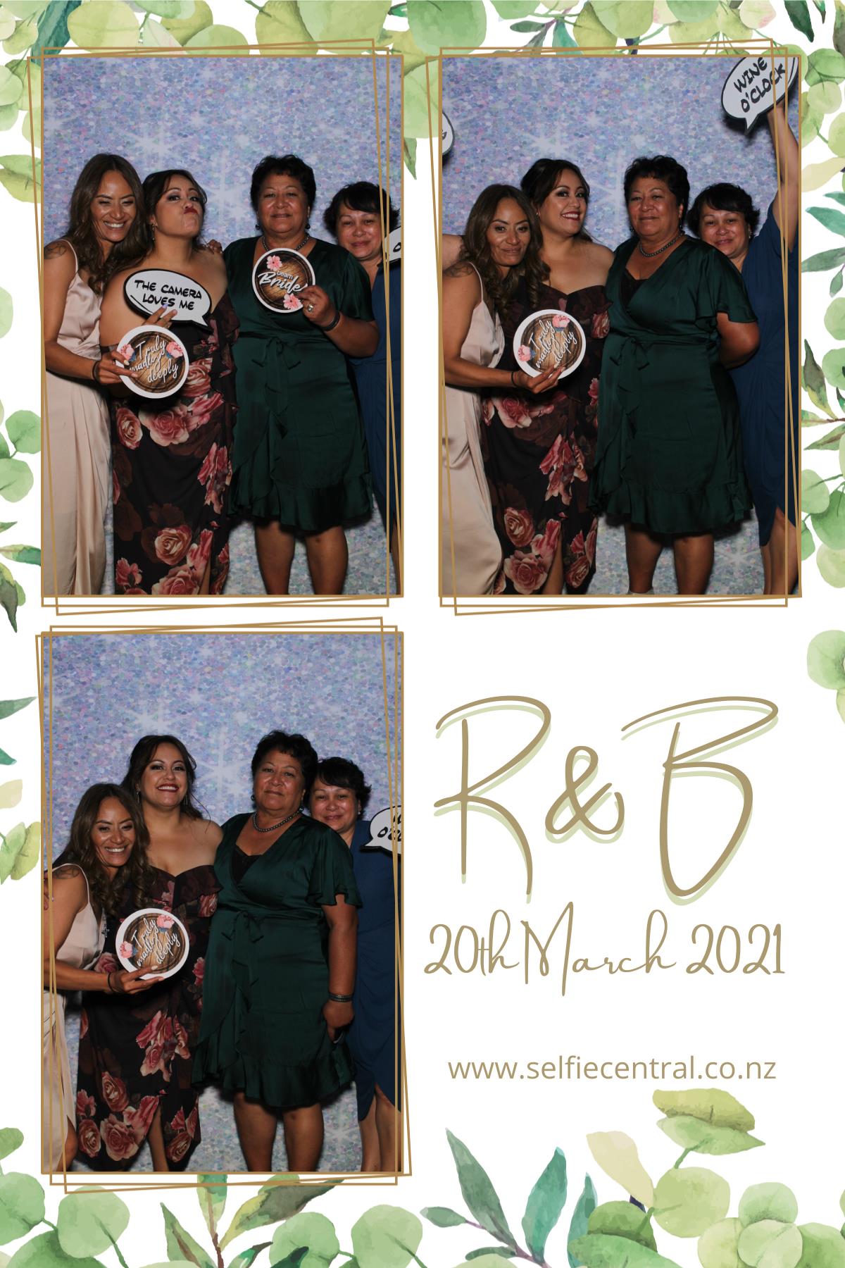 Rawinia and Ben's wedding | View more photos from the event at gallery.photobooth.co.nz/u/SelfieCentral/Rawinia-and-Bens-wedding