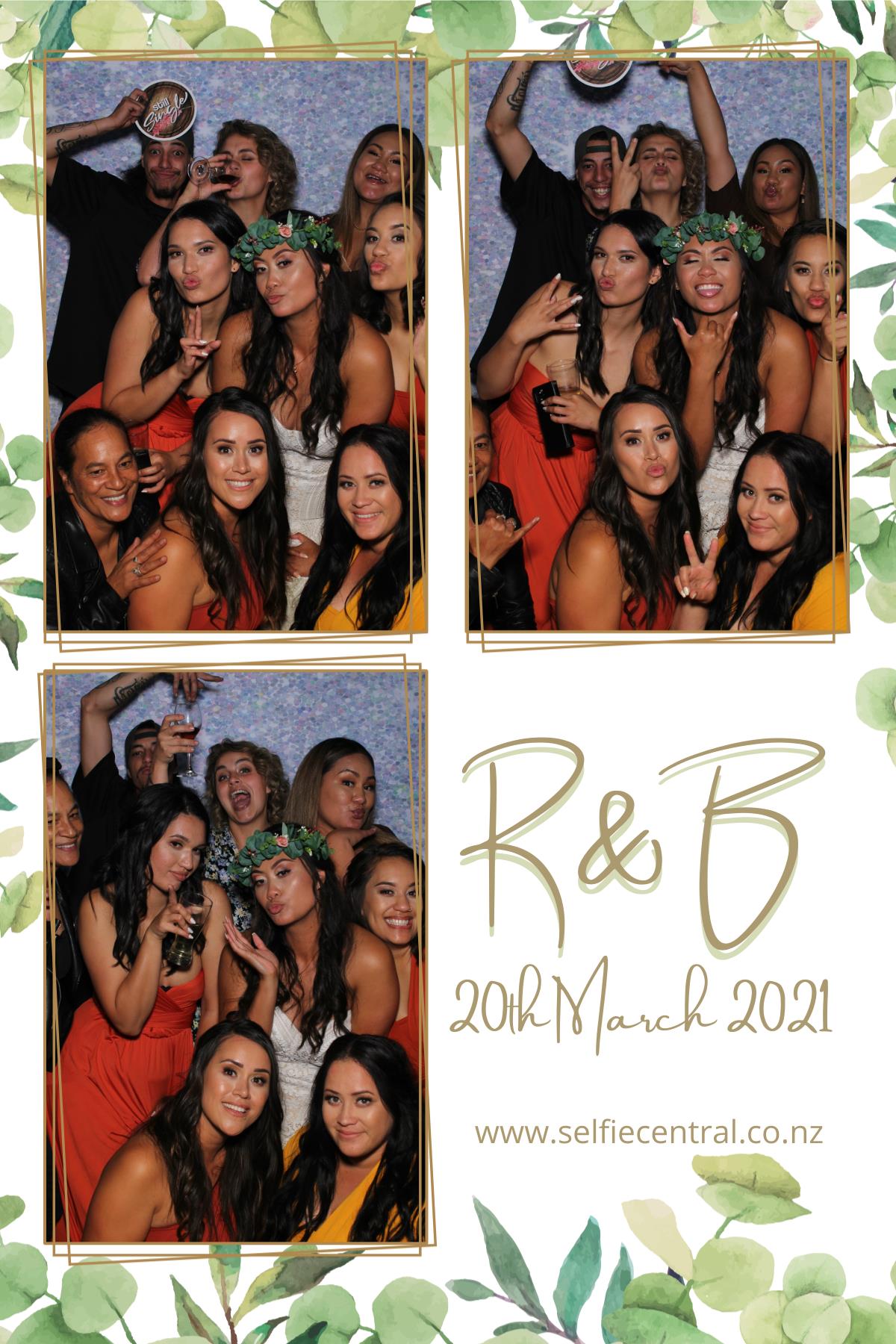 Rawinia and Ben's wedding | View more photos from the event at gallery.photobooth.co.nz/u/SelfieCentral/Rawinia-and-Bens-wedding