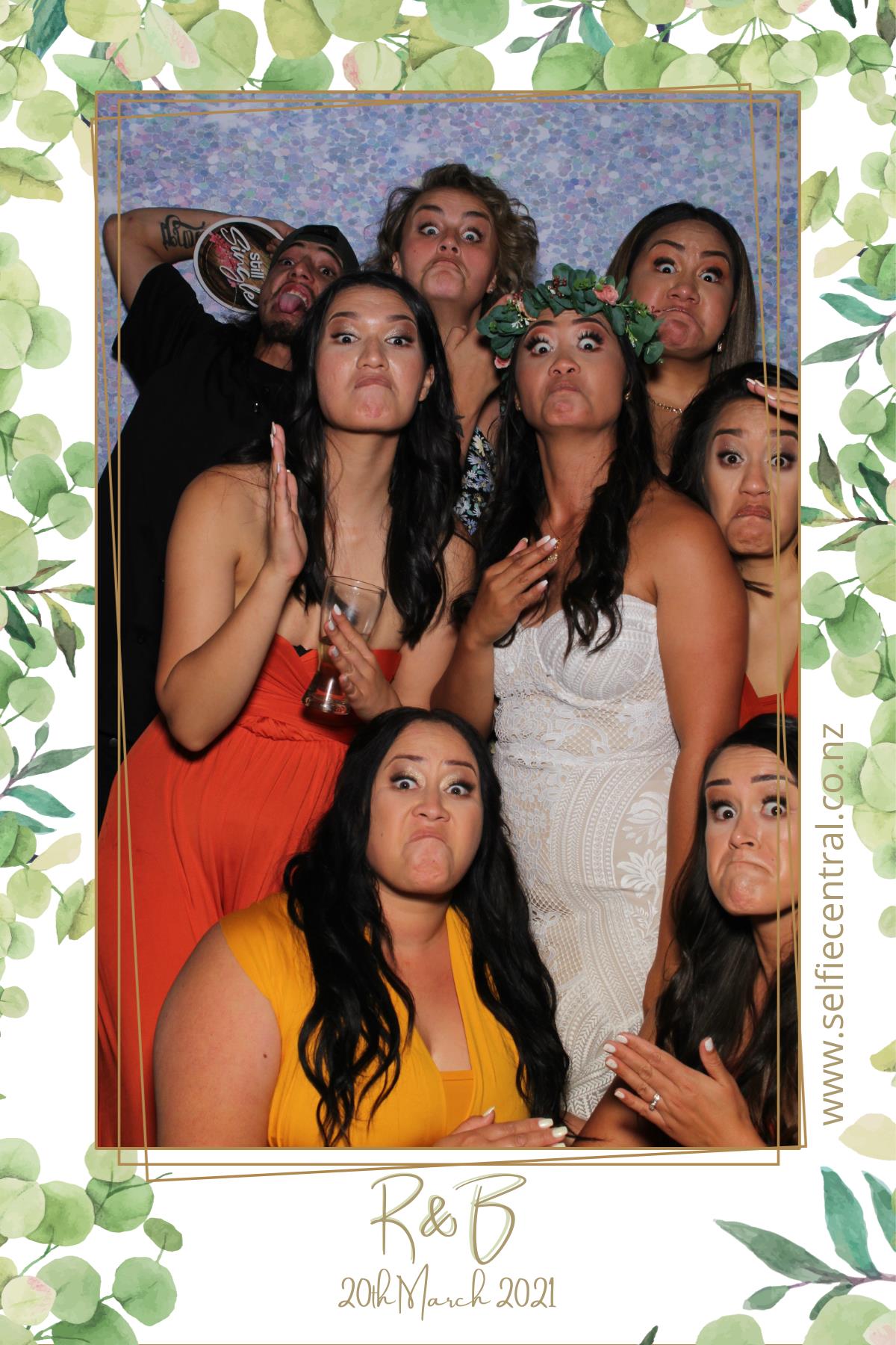 Rawinia and Ben's wedding | View more photos from the event at gallery.photobooth.co.nz/u/SelfieCentral/Rawinia-and-Bens-wedding