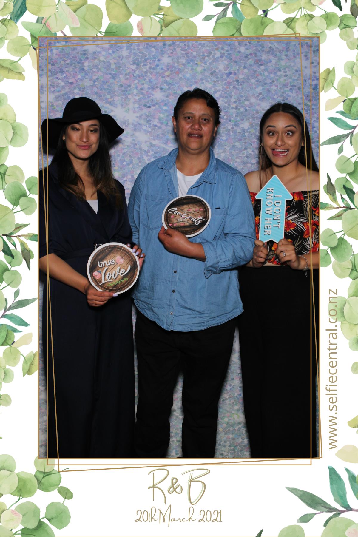 Rawinia and Ben's wedding | View more photos from the event at gallery.photobooth.co.nz/u/SelfieCentral/Rawinia-and-Bens-wedding
