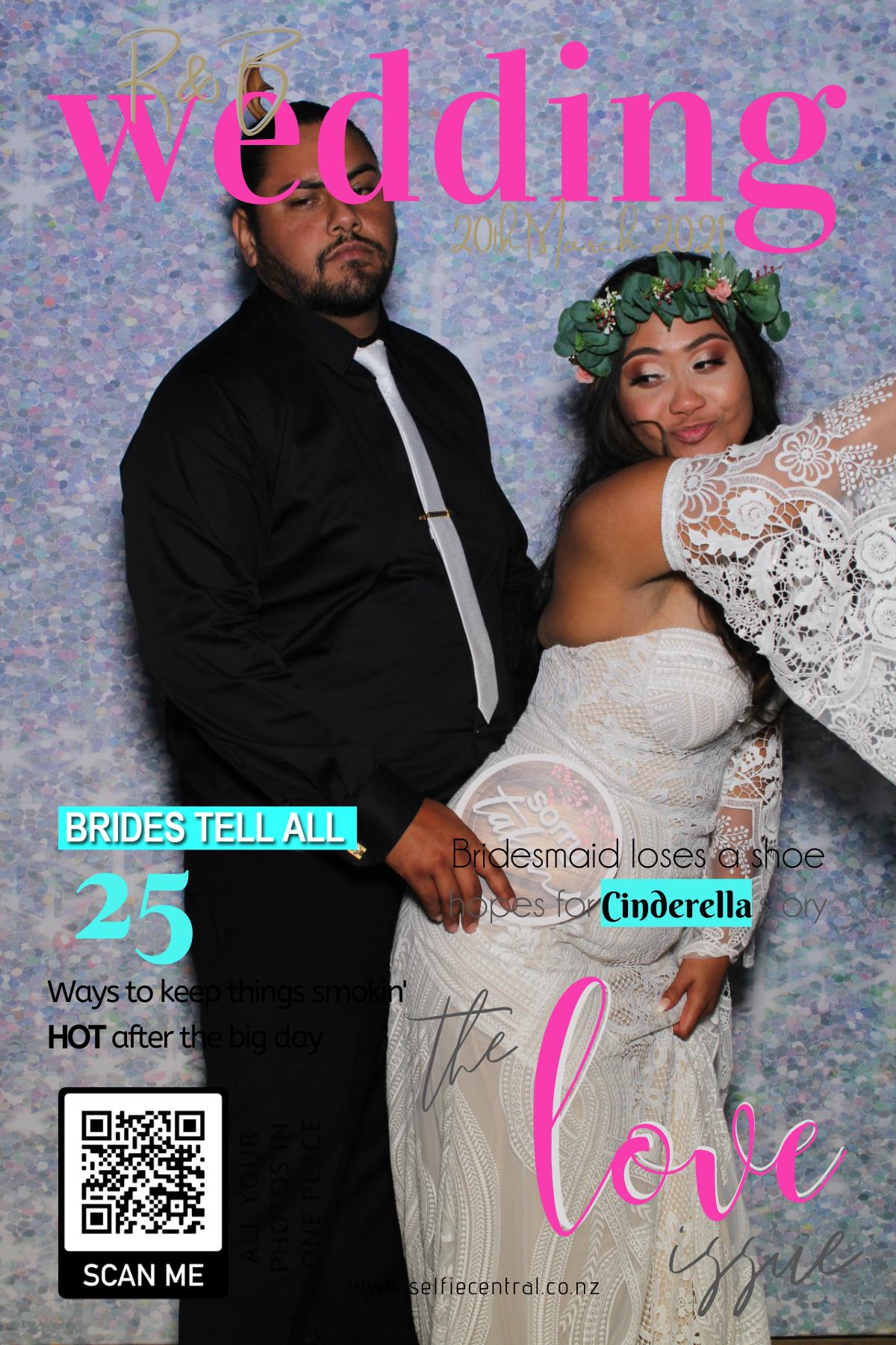 Rawinia and Ben's wedding | View more photos from the event at gallery.photobooth.co.nz/u/SelfieCentral/Rawinia-and-Bens-wedding