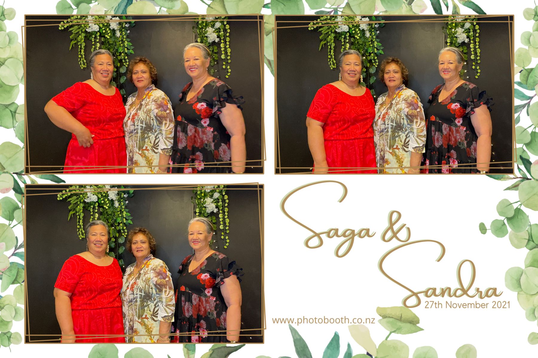 Saga & Sandra's Wedding | View more photos from the event at gallery.photobooth.co.nz/u/SelfieCentral/Saga-Sandras-Wedding