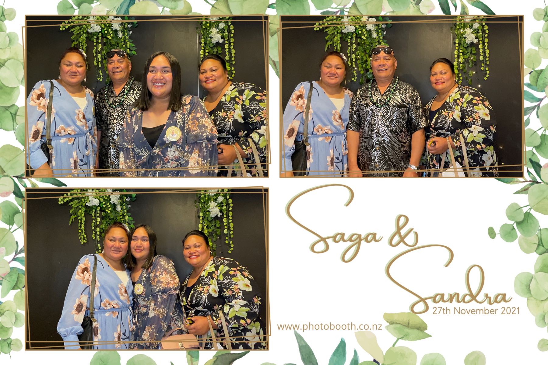 Saga & Sandra's Wedding | View more photos from the event at gallery.photobooth.co.nz/u/SelfieCentral/Saga-Sandras-Wedding