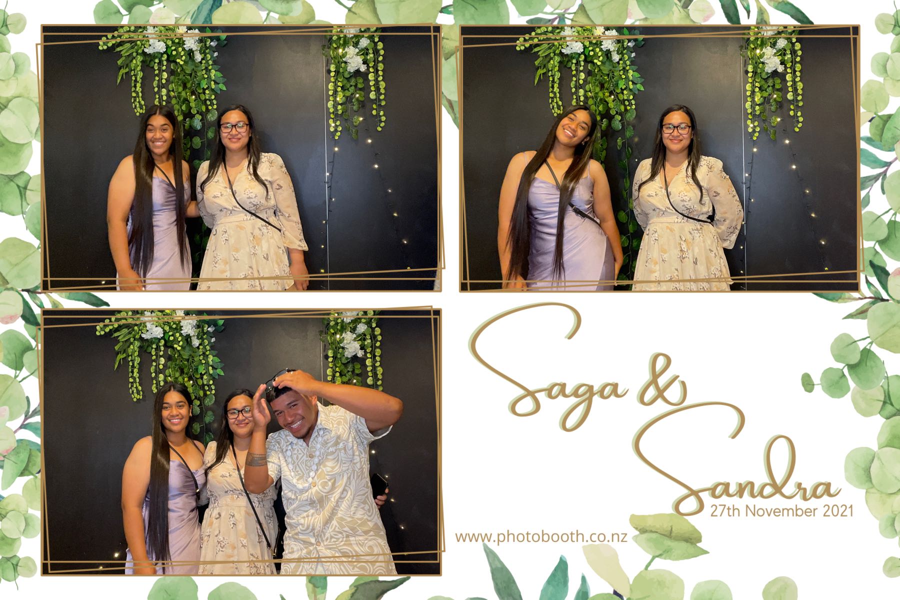 Saga & Sandra's Wedding | View more photos from the event at gallery.photobooth.co.nz/u/SelfieCentral/Saga-Sandras-Wedding