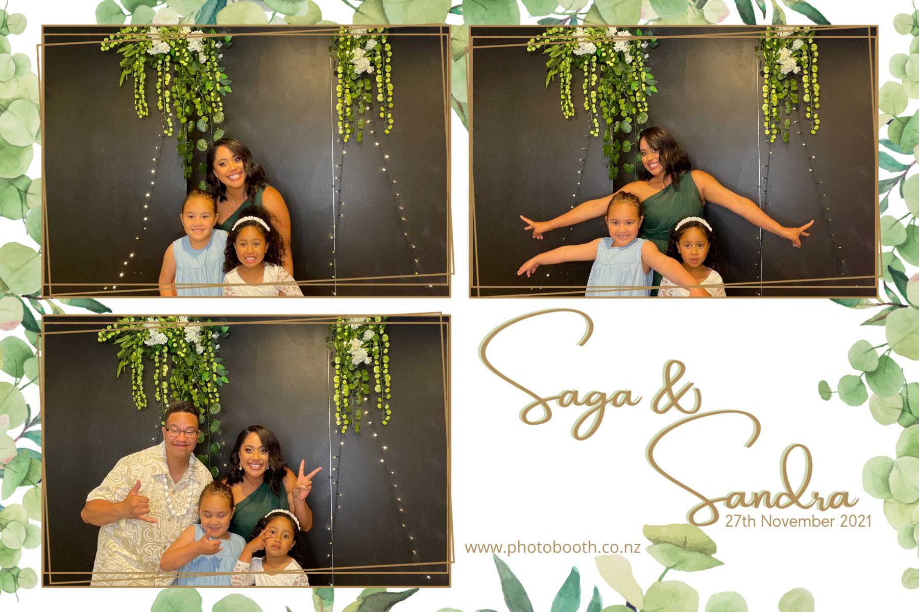 Saga & Sandra's Wedding | View more photos from the event at gallery.photobooth.co.nz/u/SelfieCentral/Saga-Sandras-Wedding
