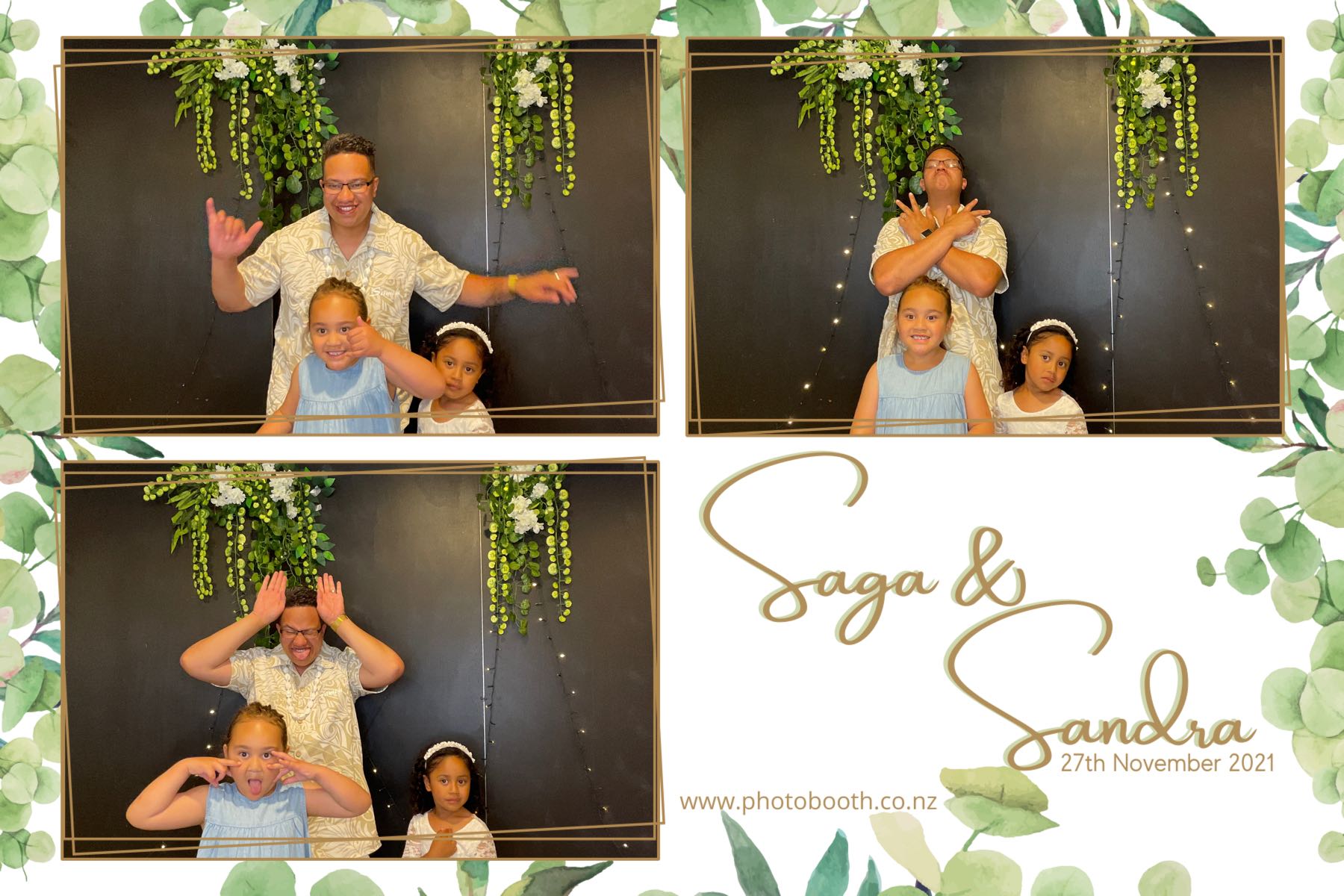 Saga & Sandra's Wedding | View more photos from the event at gallery.photobooth.co.nz/u/SelfieCentral/Saga-Sandras-Wedding
