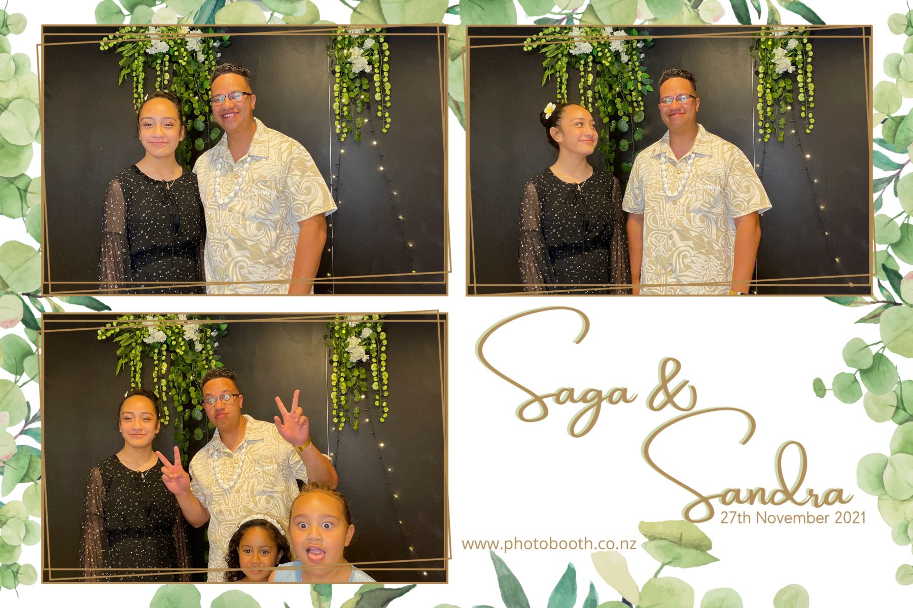 Saga & Sandra's Wedding | View more photos from the event at gallery.photobooth.co.nz/u/SelfieCentral/Saga-Sandras-Wedding