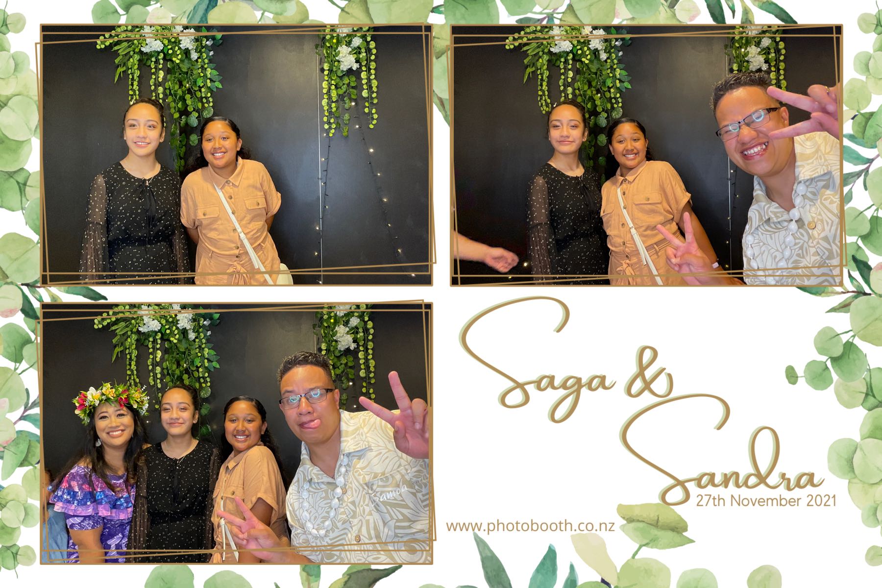 Saga & Sandra's Wedding | View more photos from the event at gallery.photobooth.co.nz/u/SelfieCentral/Saga-Sandras-Wedding