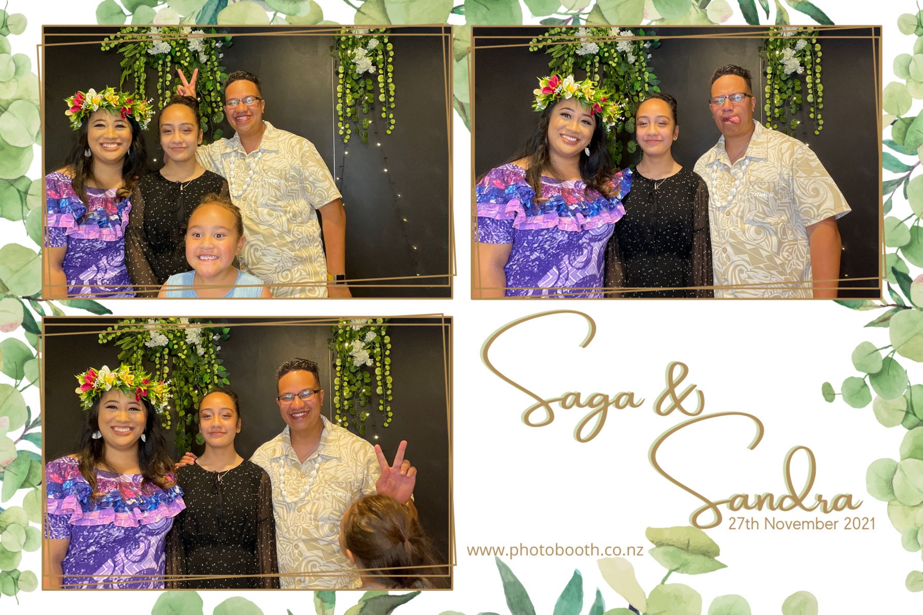 Saga & Sandra's Wedding | View more photos from the event at gallery.photobooth.co.nz/u/SelfieCentral/Saga-Sandras-Wedding