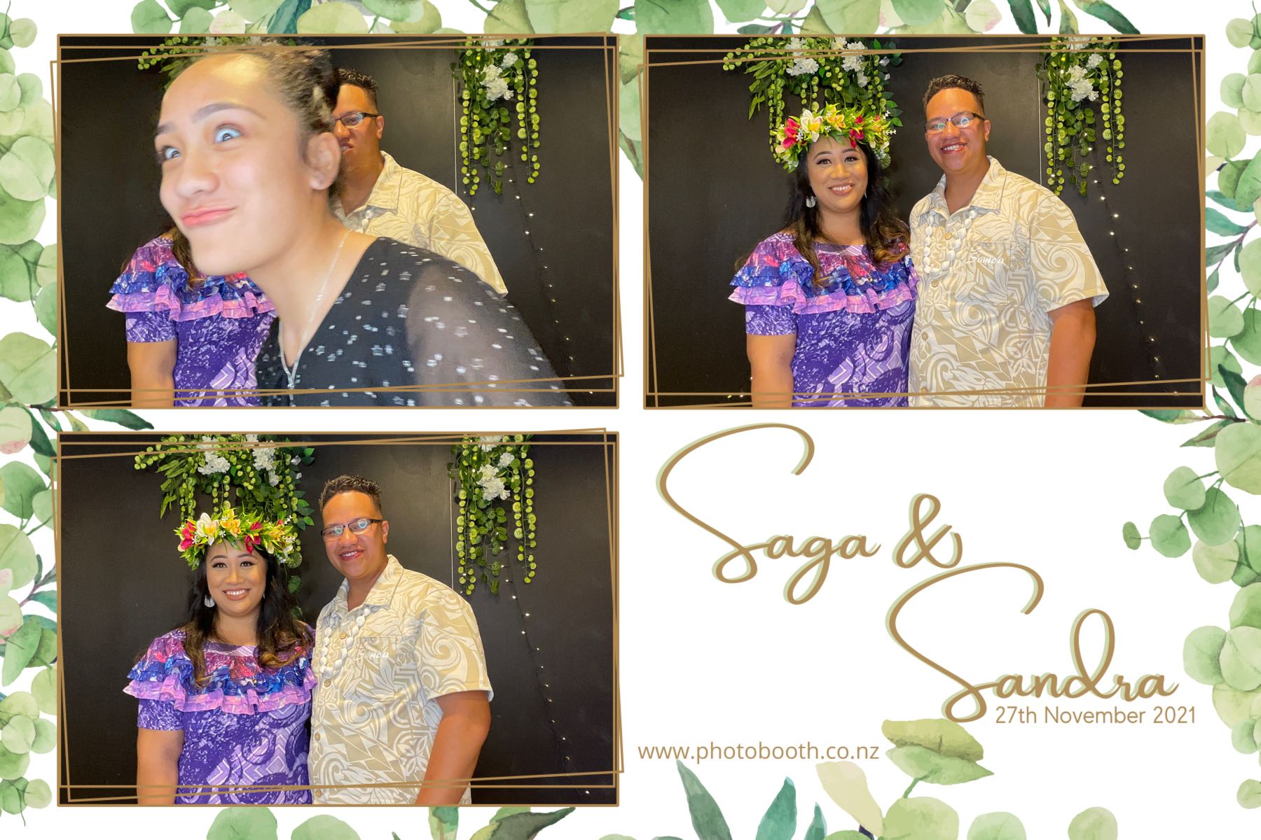 Saga & Sandra's Wedding | View more photos from the event at gallery.photobooth.co.nz/u/SelfieCentral/Saga-Sandras-Wedding