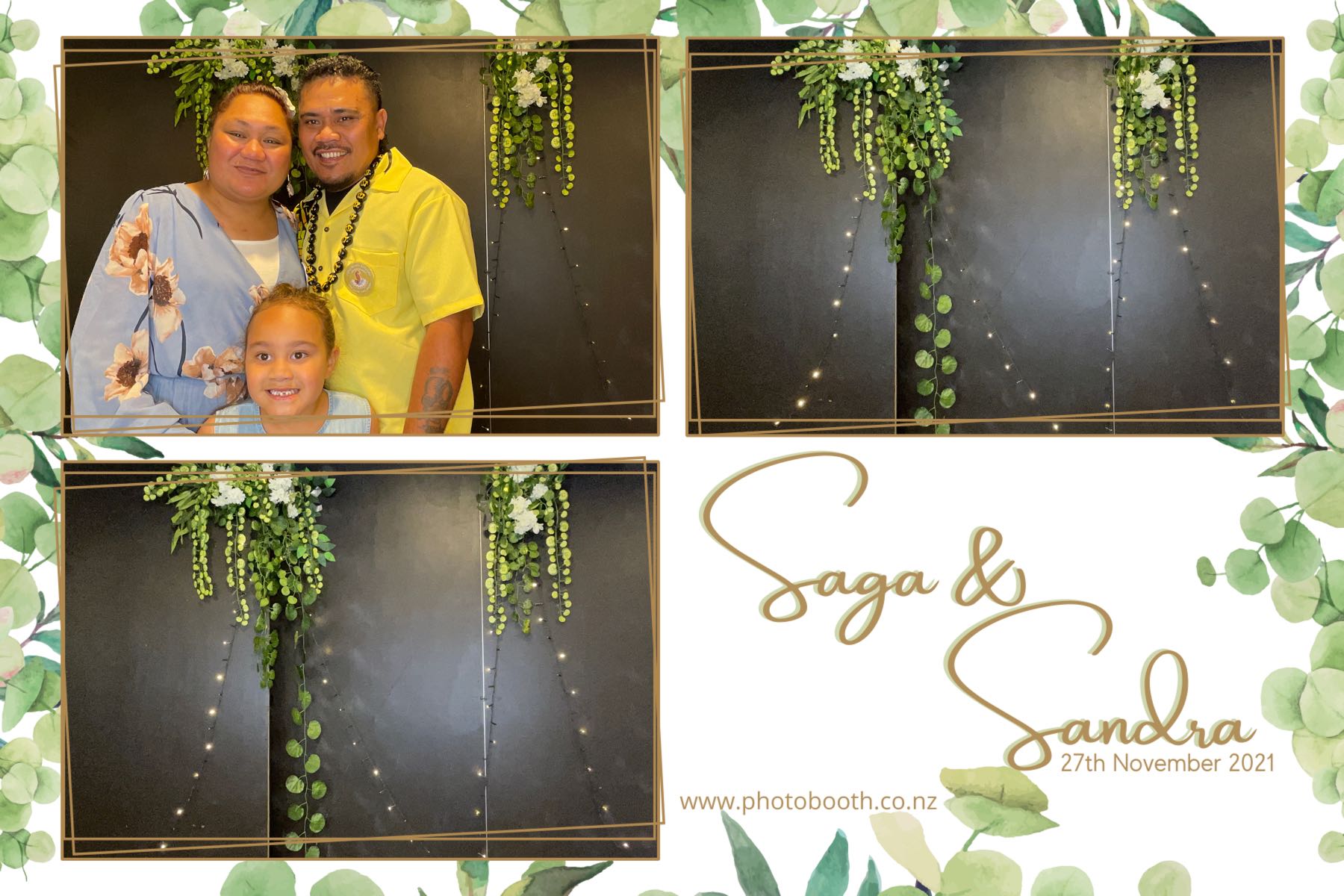 Saga & Sandra's Wedding | View more photos from the event at gallery.photobooth.co.nz/u/SelfieCentral/Saga-Sandras-Wedding