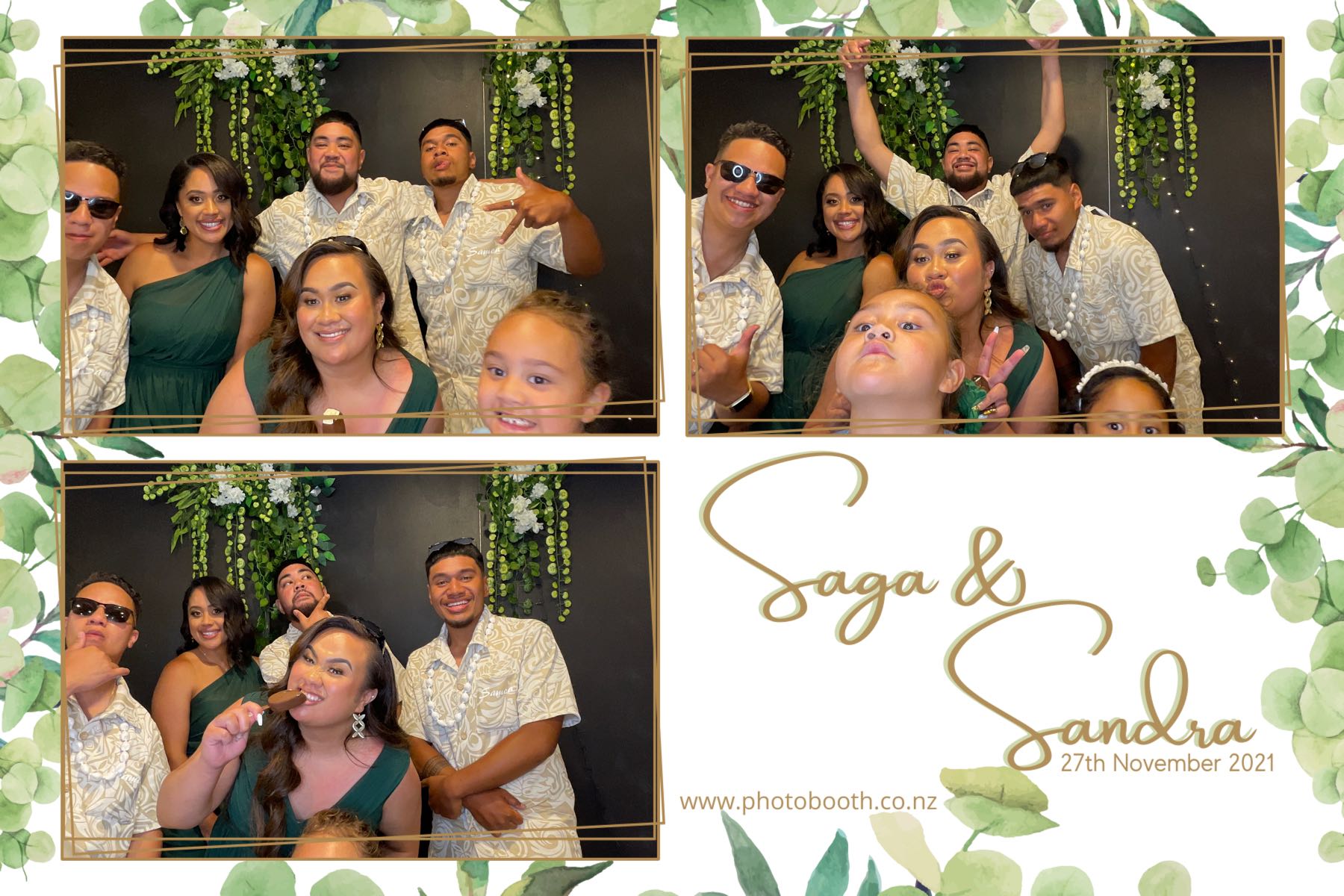 Saga & Sandra's Wedding | View more photos from the event at gallery.photobooth.co.nz/u/SelfieCentral/Saga-Sandras-Wedding