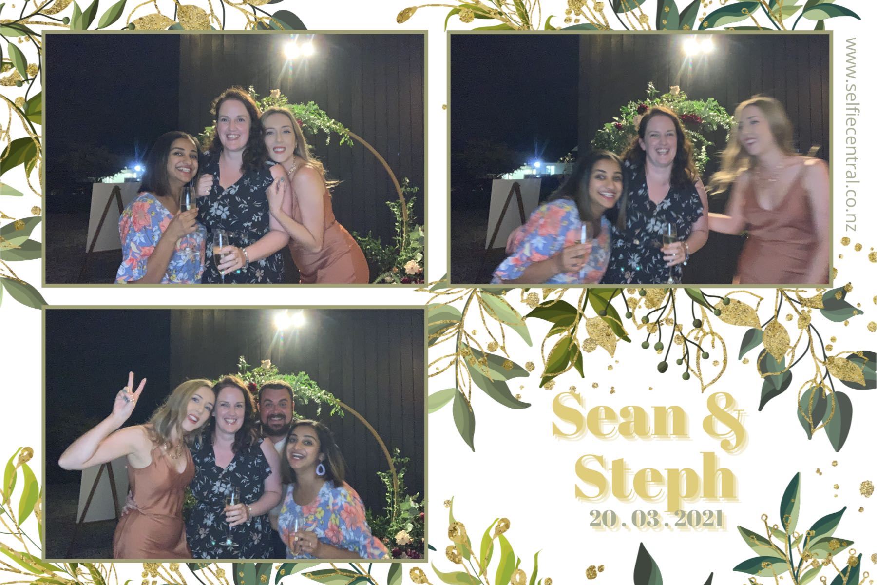 Sean and Steph's wedding | View more photos from the event at gallery.photobooth.co.nz/u/SelfieCentral/Sean-and-Stephs-wedding