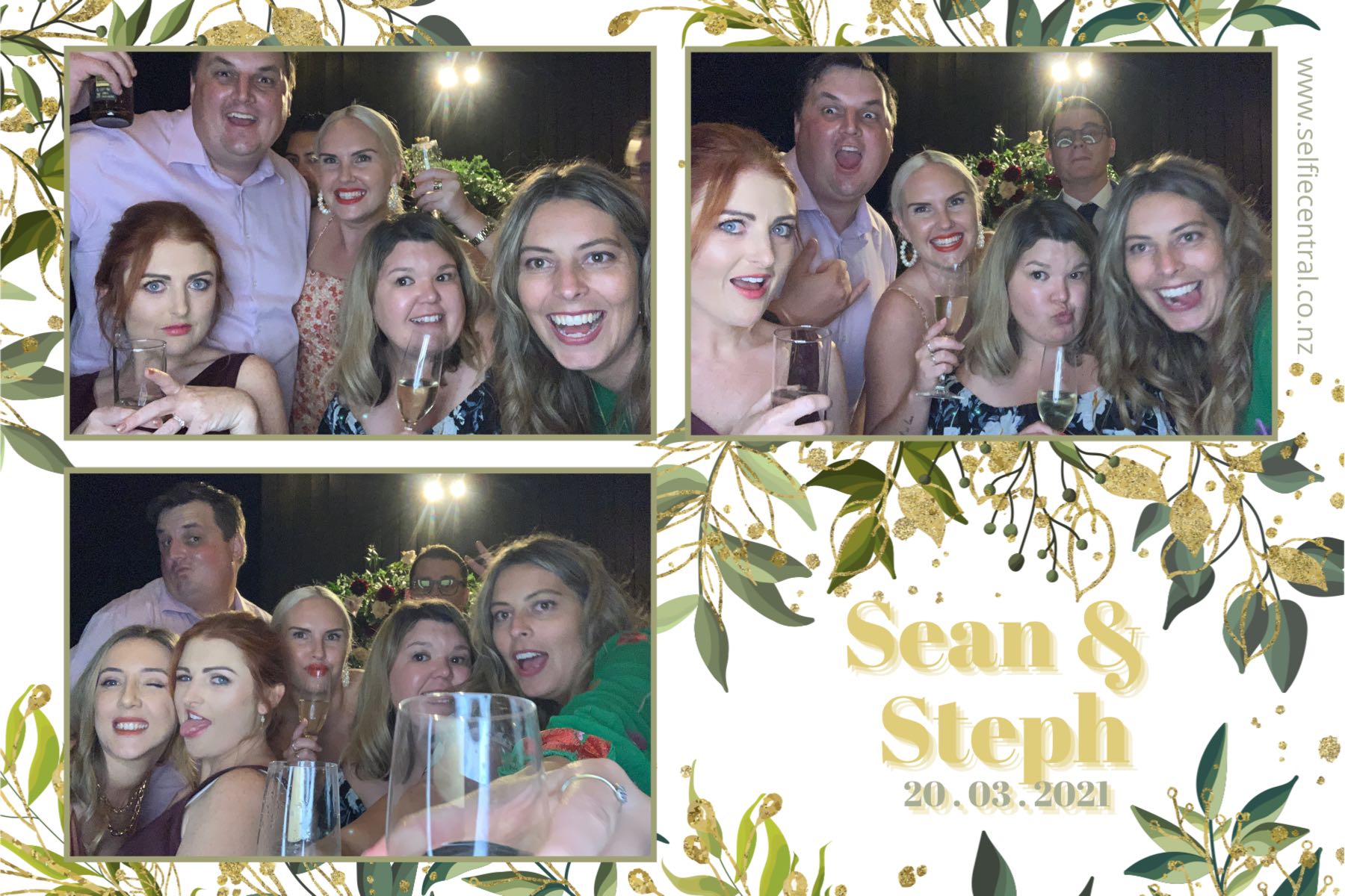 Sean and Steph's wedding | View more photos from the event at gallery.photobooth.co.nz/u/SelfieCentral/Sean-and-Stephs-wedding