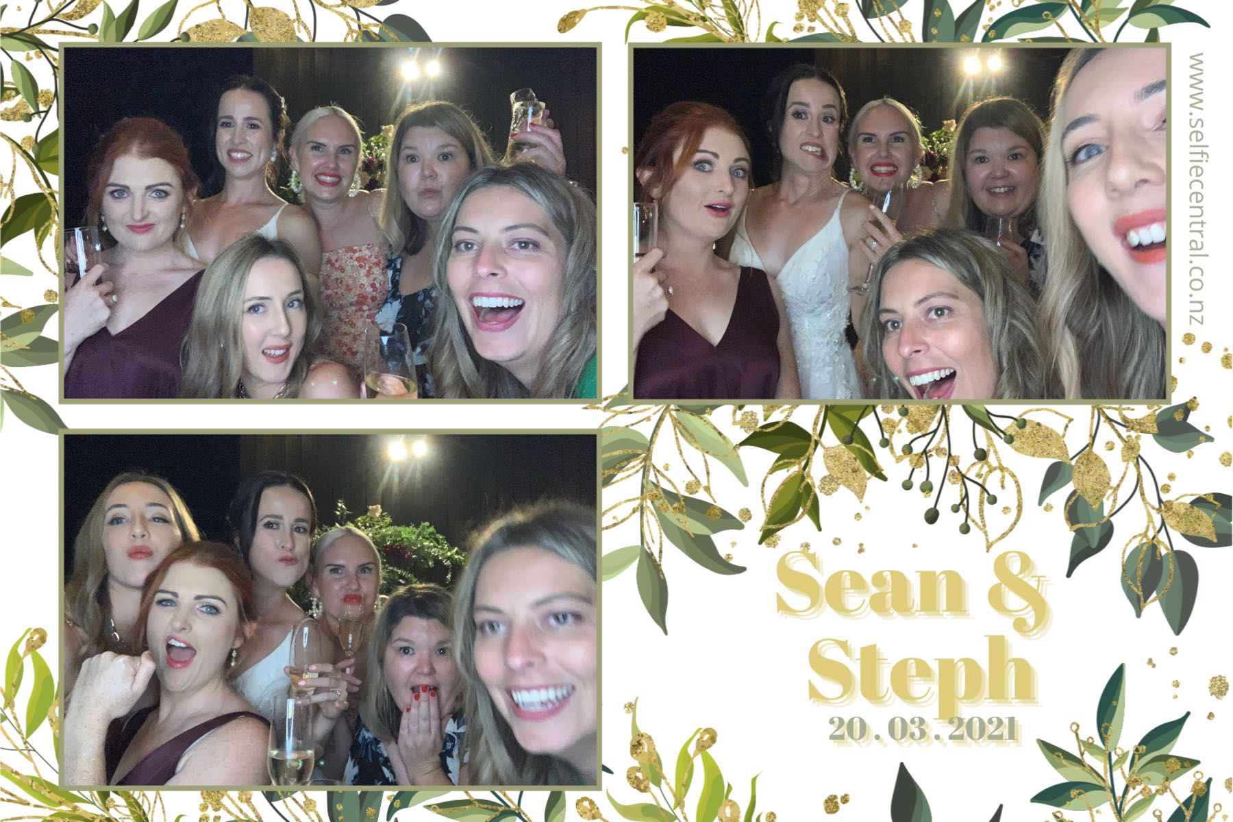 Sean and Steph's wedding | View more photos from the event at gallery.photobooth.co.nz/u/SelfieCentral/Sean-and-Stephs-wedding