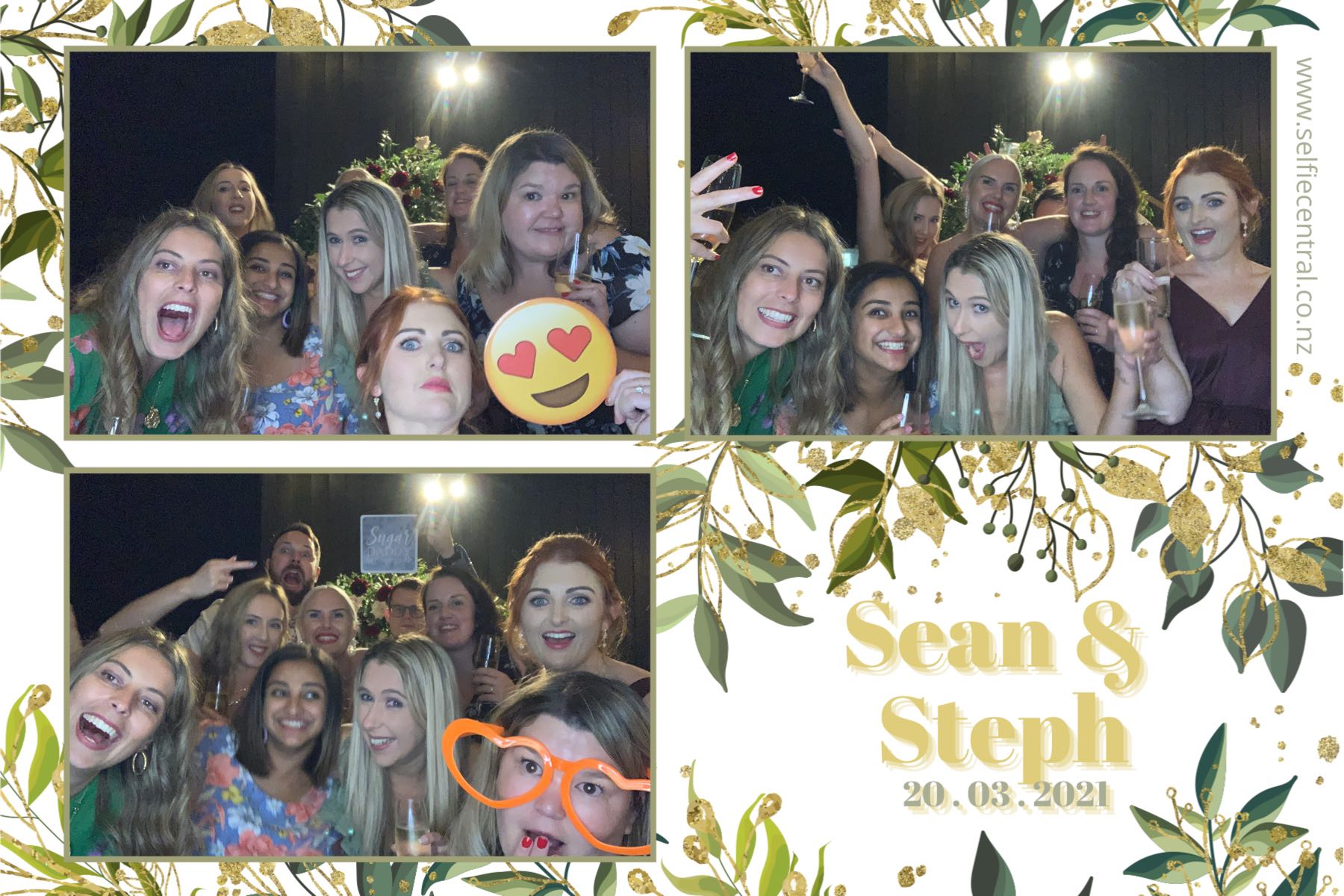 Sean and Steph's wedding | View more photos from the event at gallery.photobooth.co.nz/u/SelfieCentral/Sean-and-Stephs-wedding