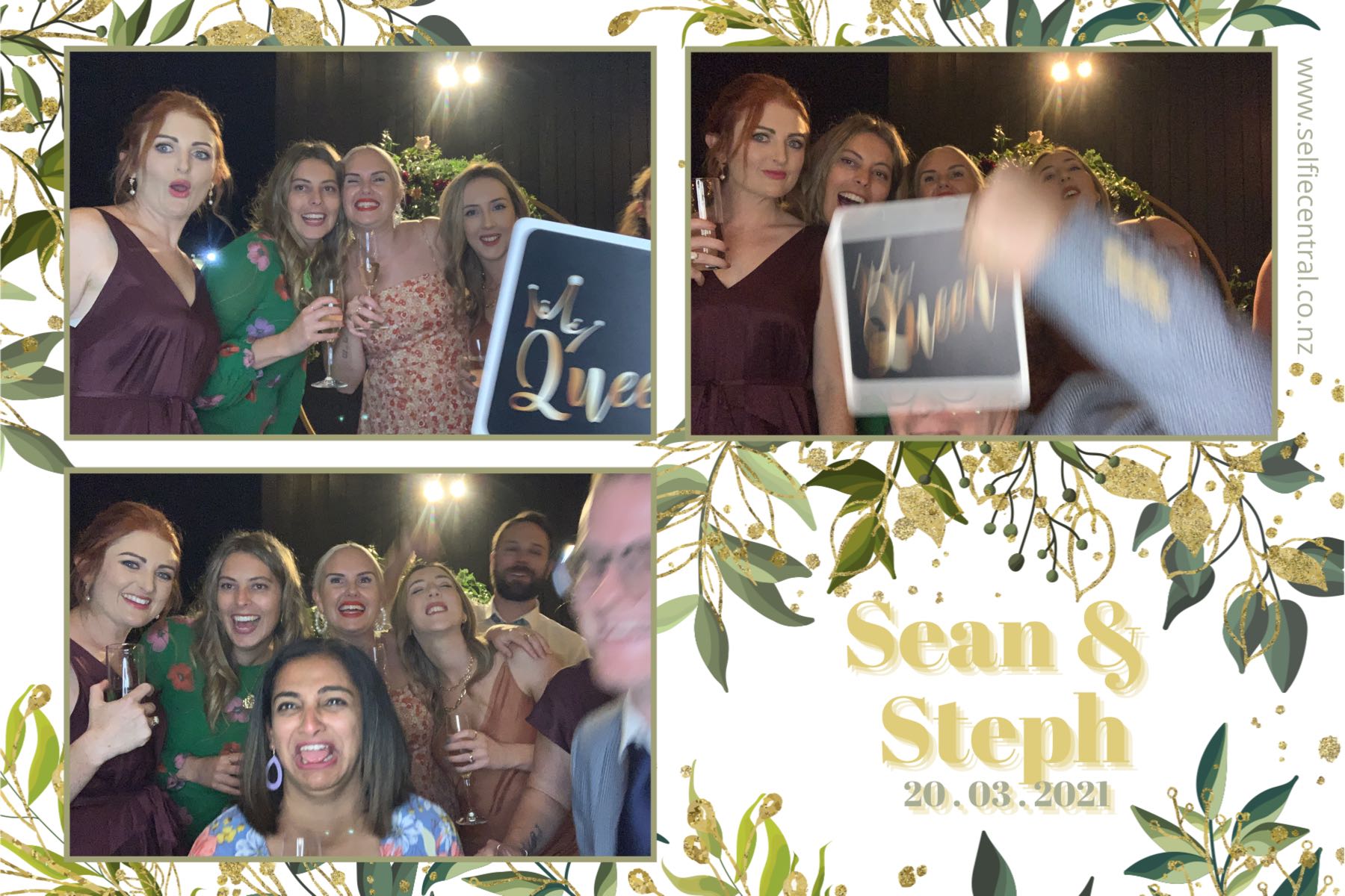 Sean and Steph's wedding | View more photos from the event at gallery.photobooth.co.nz/u/SelfieCentral/Sean-and-Stephs-wedding