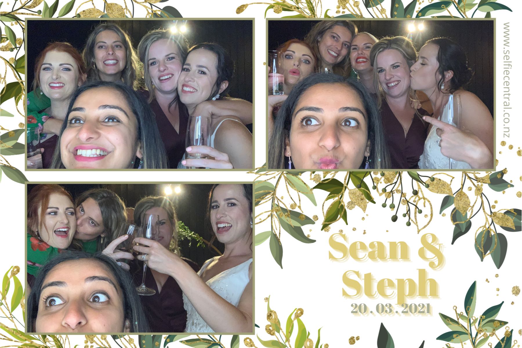 Sean and Steph's wedding | View more photos from the event at gallery.photobooth.co.nz/u/SelfieCentral/Sean-and-Stephs-wedding