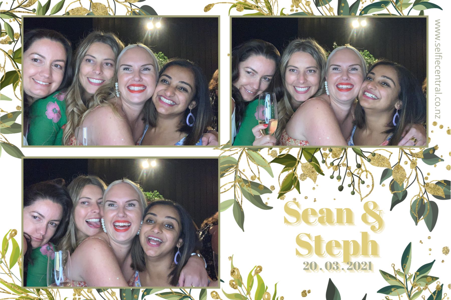 Sean and Steph's wedding | View more photos from the event at gallery.photobooth.co.nz/u/SelfieCentral/Sean-and-Stephs-wedding