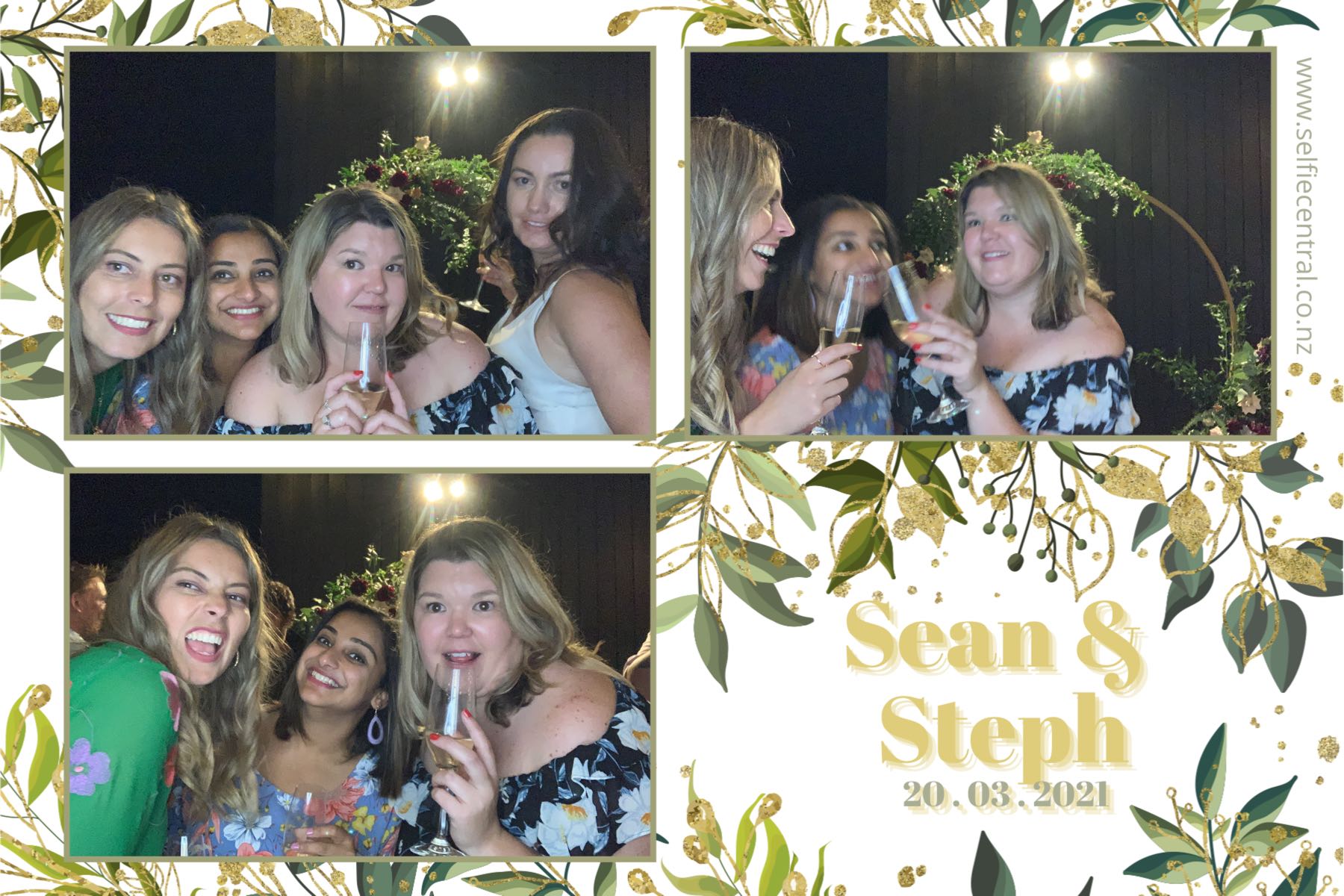 Sean and Steph's wedding | View more photos from the event at gallery.photobooth.co.nz/u/SelfieCentral/Sean-and-Stephs-wedding