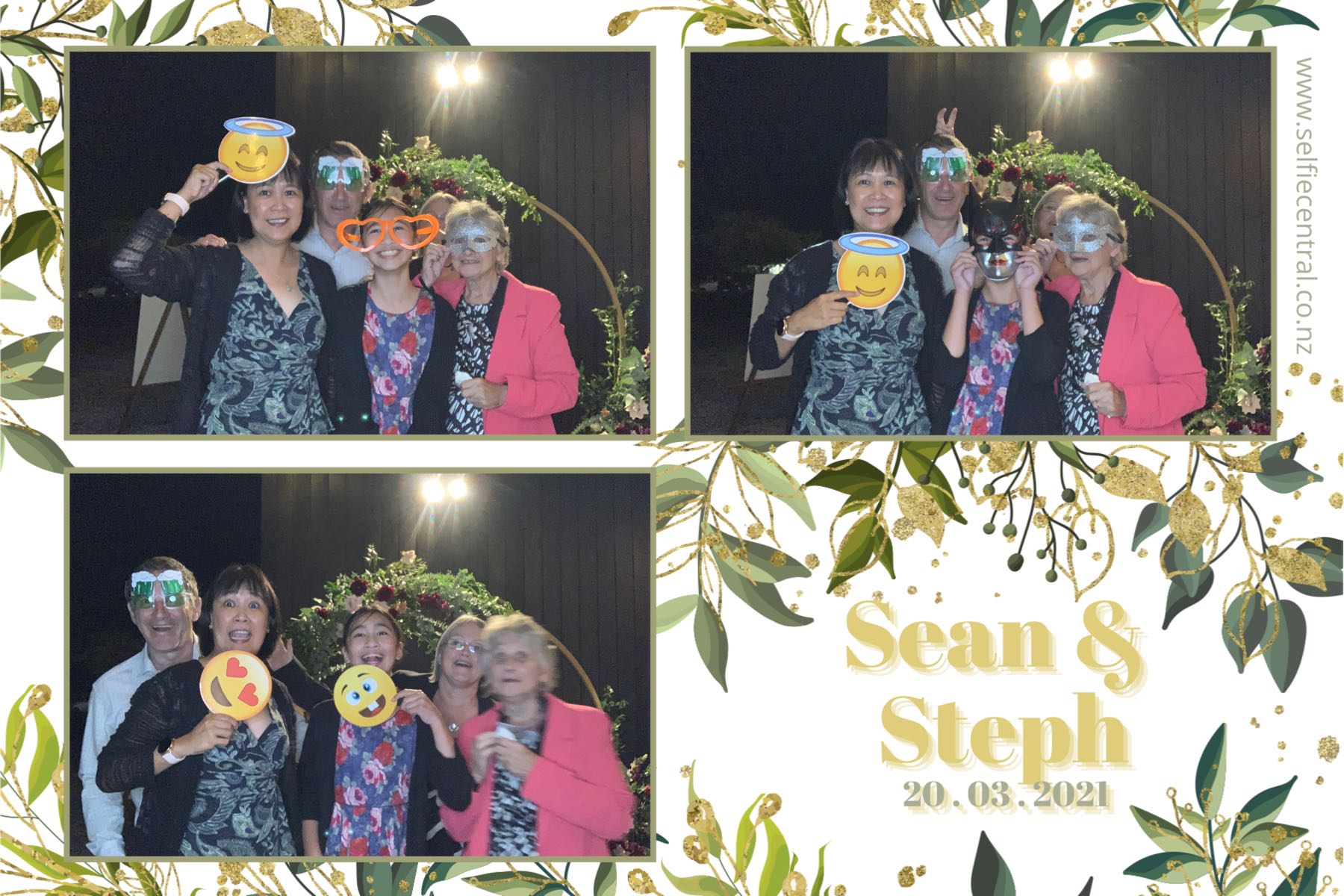 Sean and Steph's wedding | View more photos from the event at gallery.photobooth.co.nz/u/SelfieCentral/Sean-and-Stephs-wedding