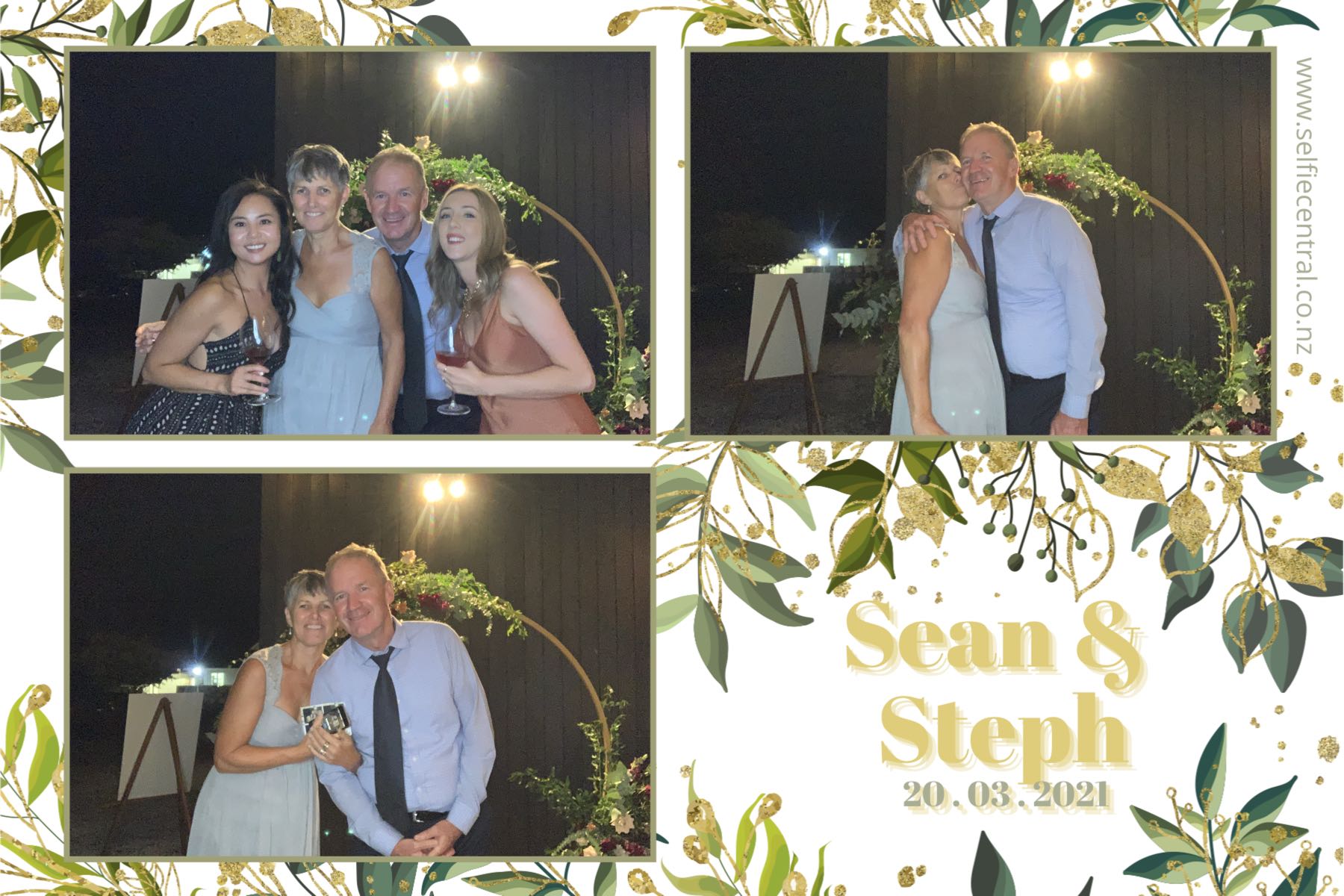 Sean and Steph's wedding | View more photos from the event at gallery.photobooth.co.nz/u/SelfieCentral/Sean-and-Stephs-wedding