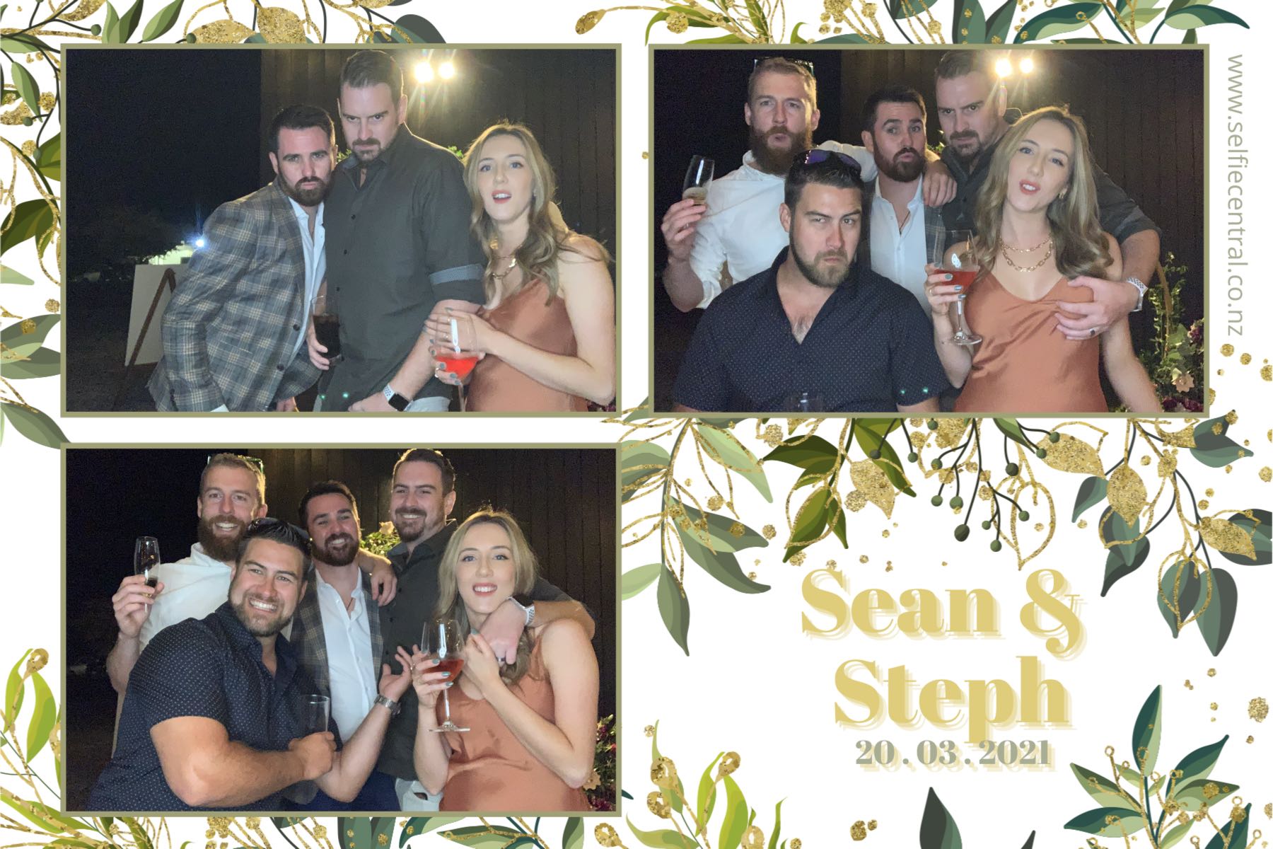 Sean and Steph's wedding | View more photos from the event at gallery.photobooth.co.nz/u/SelfieCentral/Sean-and-Stephs-wedding