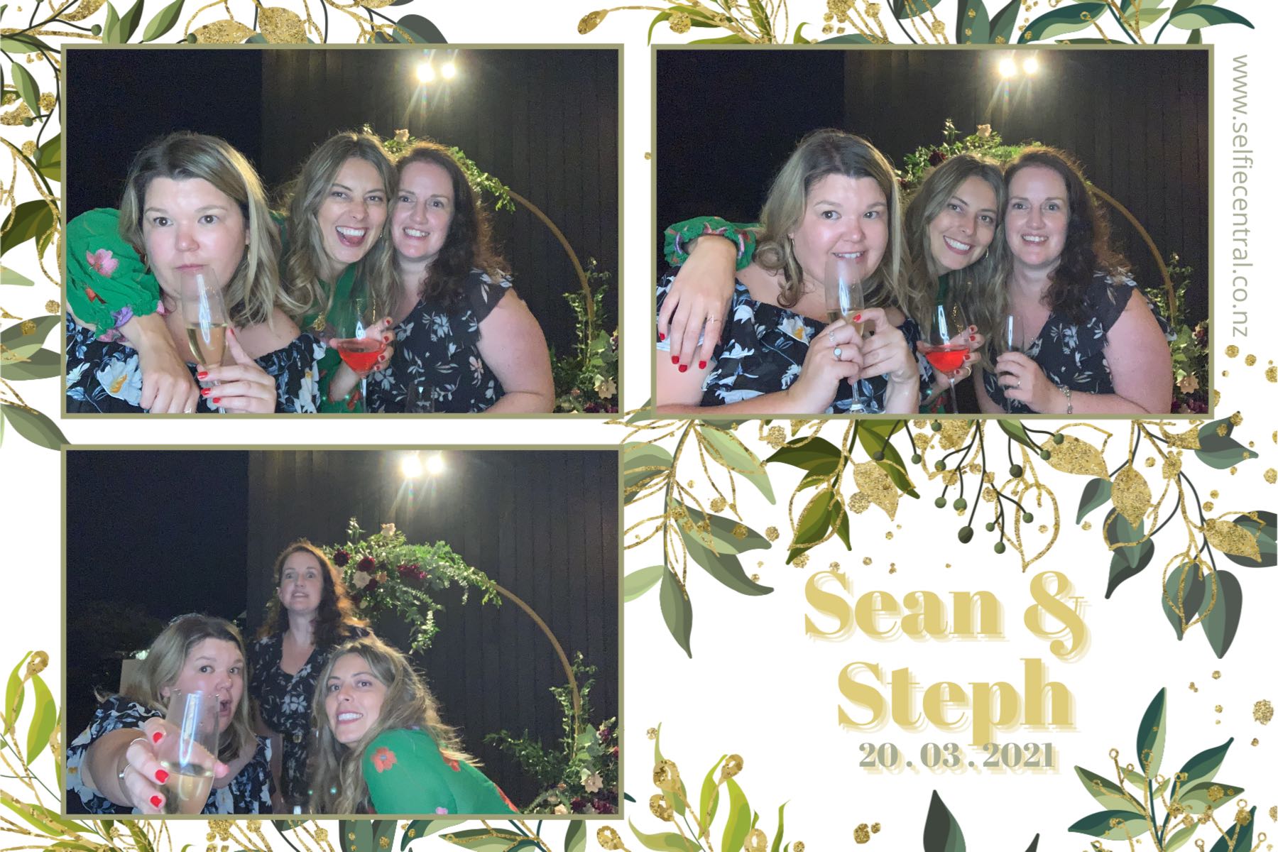 Sean and Steph's wedding | View more photos from the event at gallery.photobooth.co.nz/u/SelfieCentral/Sean-and-Stephs-wedding