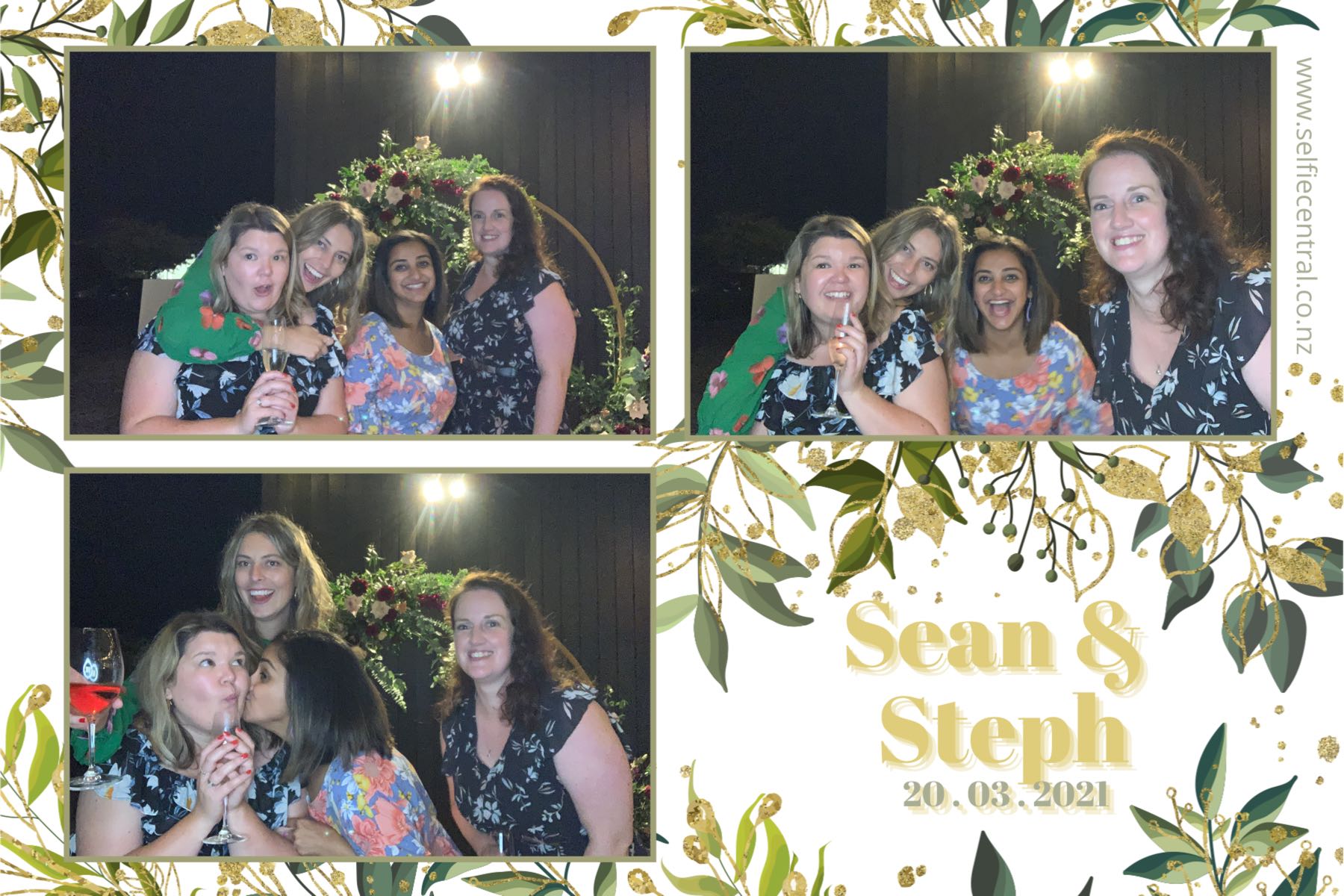 Sean and Steph's wedding | View more photos from the event at gallery.photobooth.co.nz/u/SelfieCentral/Sean-and-Stephs-wedding