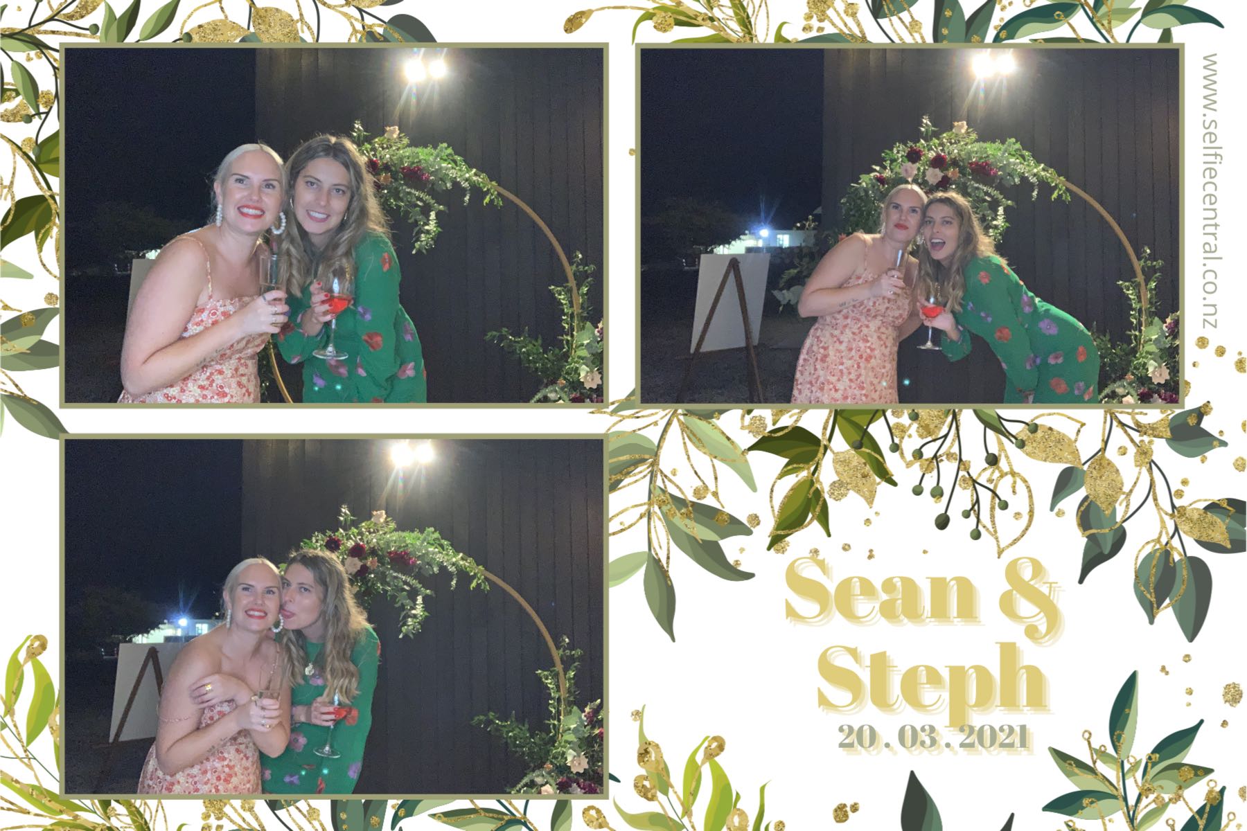 Sean and Steph's wedding | View more photos from the event at gallery.photobooth.co.nz/u/SelfieCentral/Sean-and-Stephs-wedding