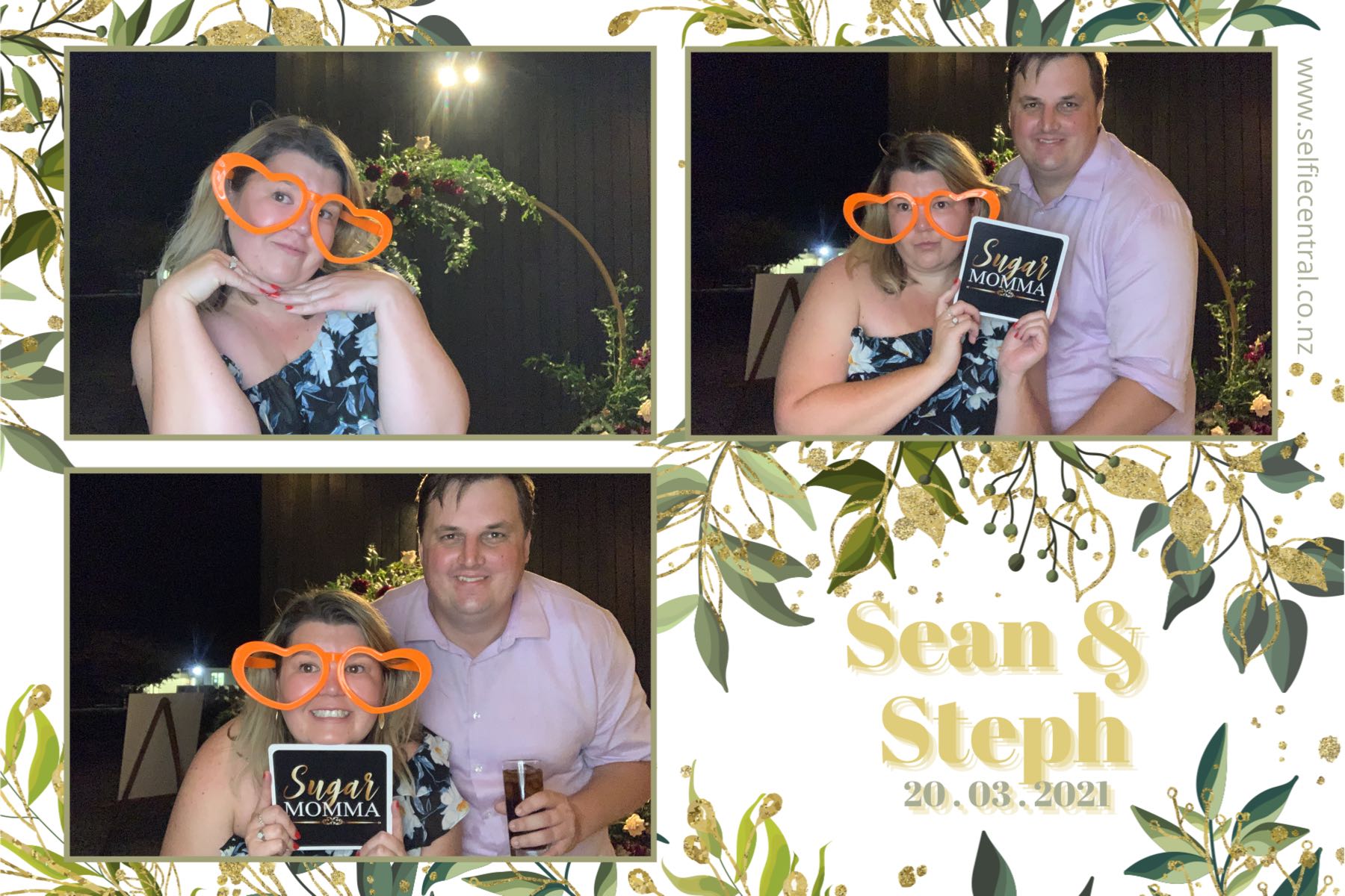 Sean and Steph's wedding | View more photos from the event at gallery.photobooth.co.nz/u/SelfieCentral/Sean-and-Stephs-wedding