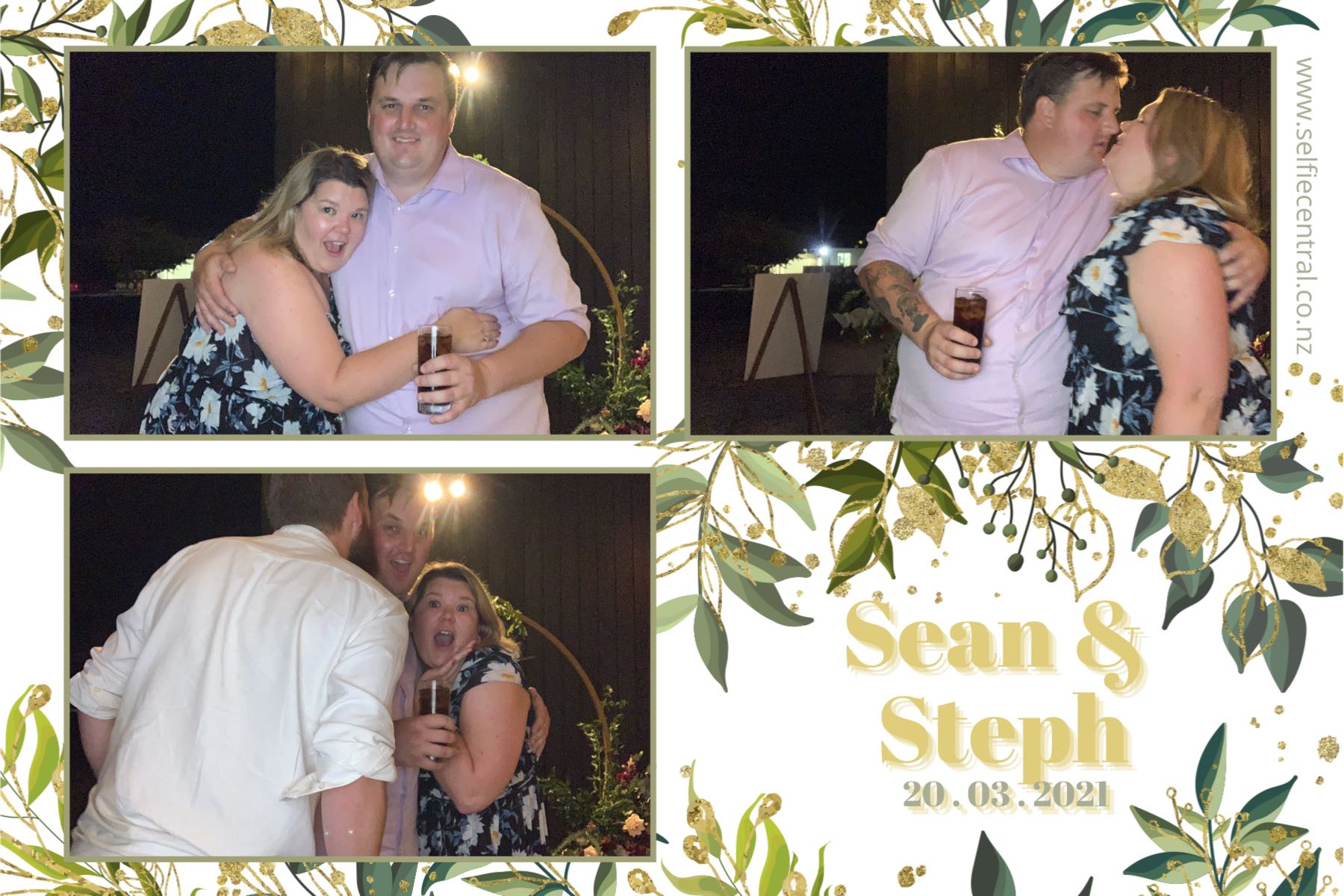 Sean and Steph's wedding | View more photos from the event at gallery.photobooth.co.nz/u/SelfieCentral/Sean-and-Stephs-wedding