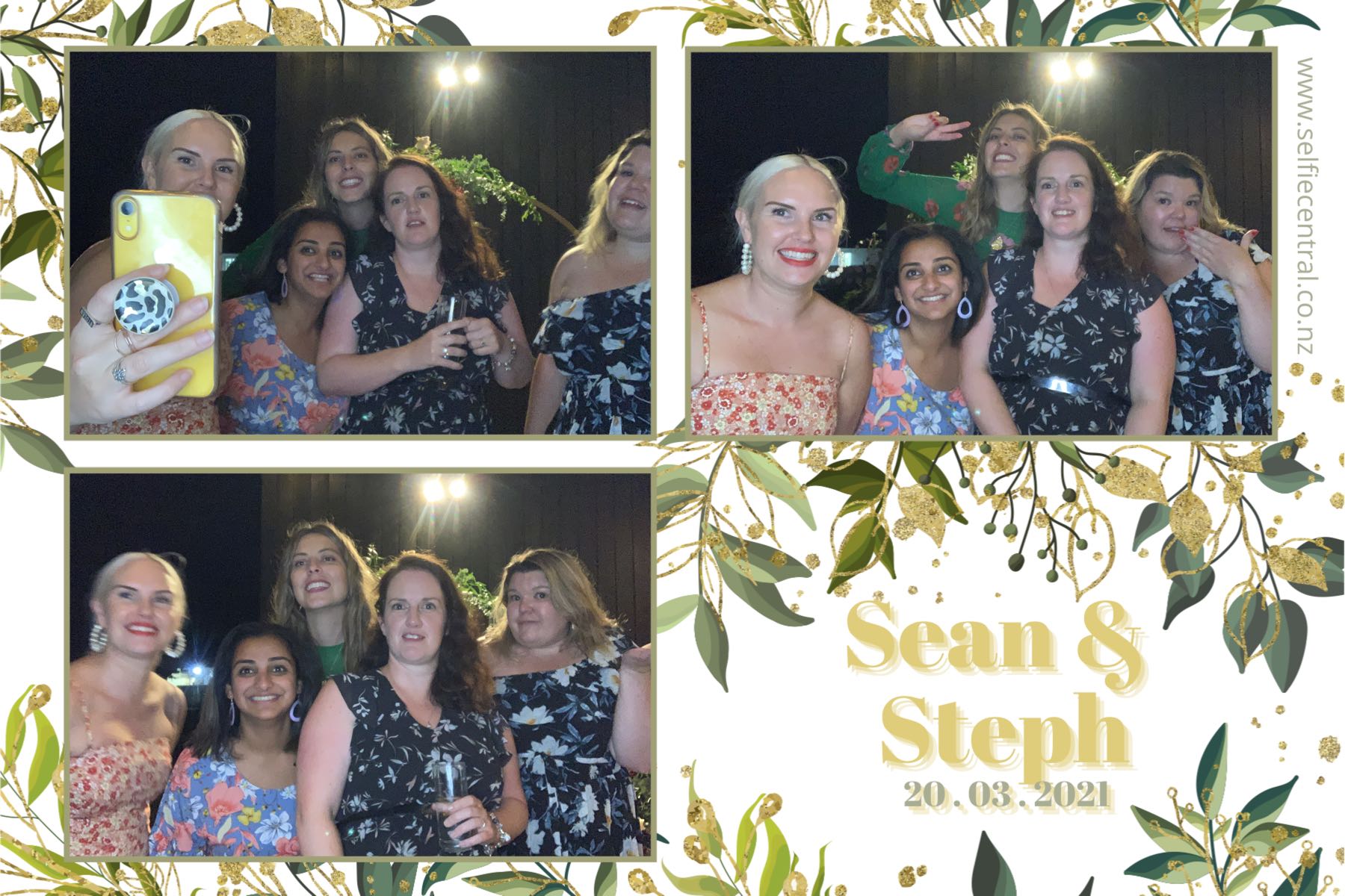 Sean and Steph's wedding | View more photos from the event at gallery.photobooth.co.nz/u/SelfieCentral/Sean-and-Stephs-wedding