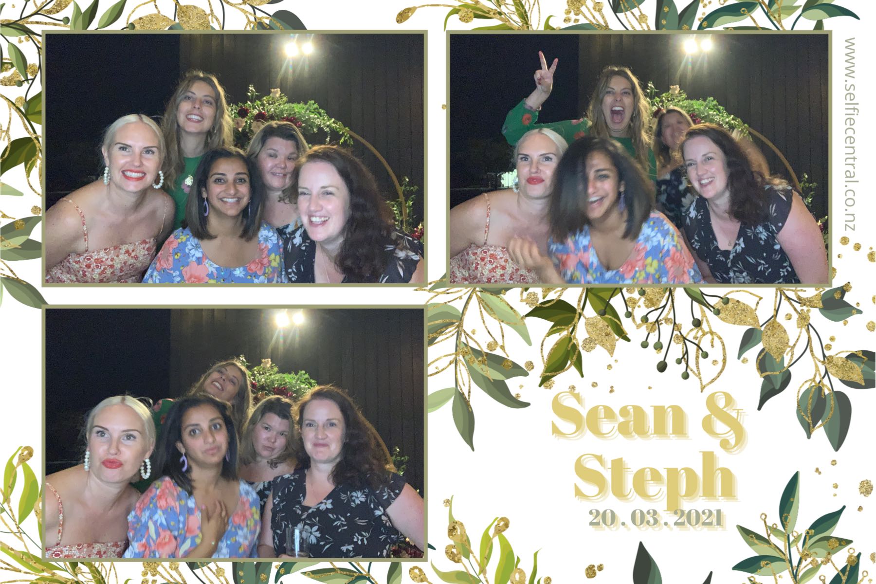Sean and Steph's wedding | View more photos from the event at gallery.photobooth.co.nz/u/SelfieCentral/Sean-and-Stephs-wedding