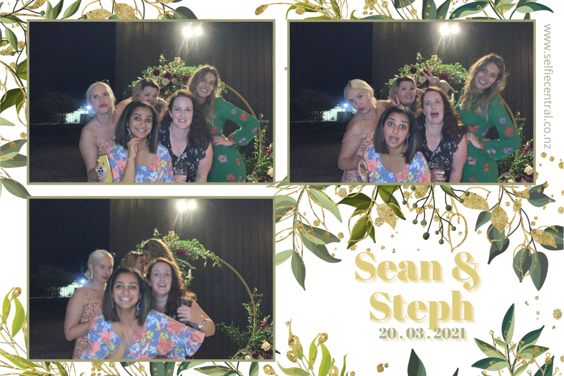 Sean and Steph's wedding | View more photos from the event at gallery.photobooth.co.nz/u/SelfieCentral/Sean-and-Stephs-wedding
