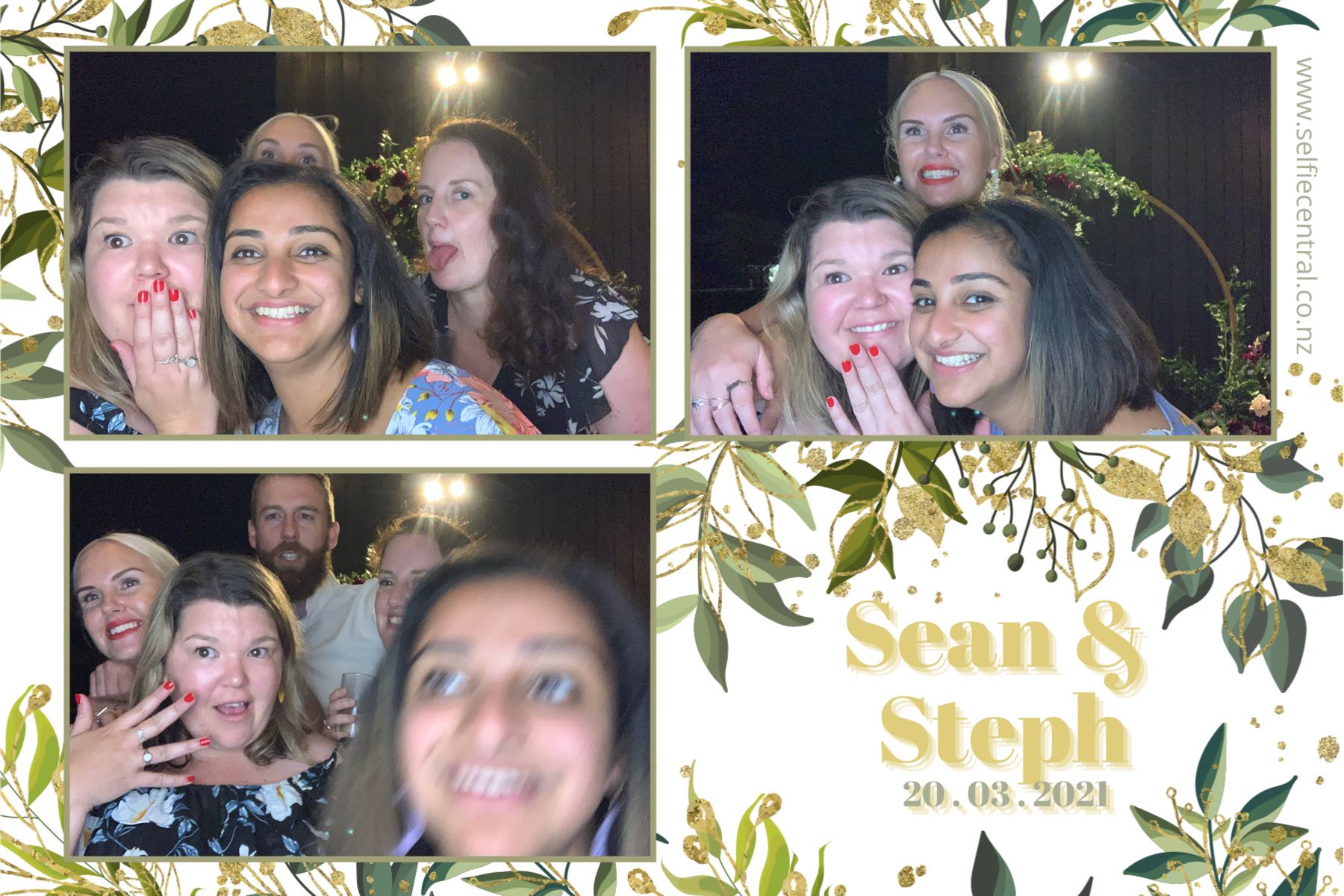 Sean and Steph's wedding | View more photos from the event at gallery.photobooth.co.nz/u/SelfieCentral/Sean-and-Stephs-wedding