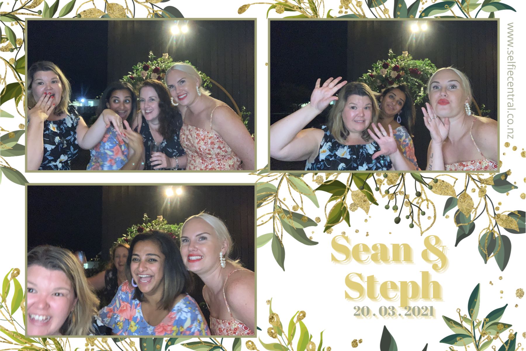 Sean and Steph's wedding | View more photos from the event at gallery.photobooth.co.nz/u/SelfieCentral/Sean-and-Stephs-wedding
