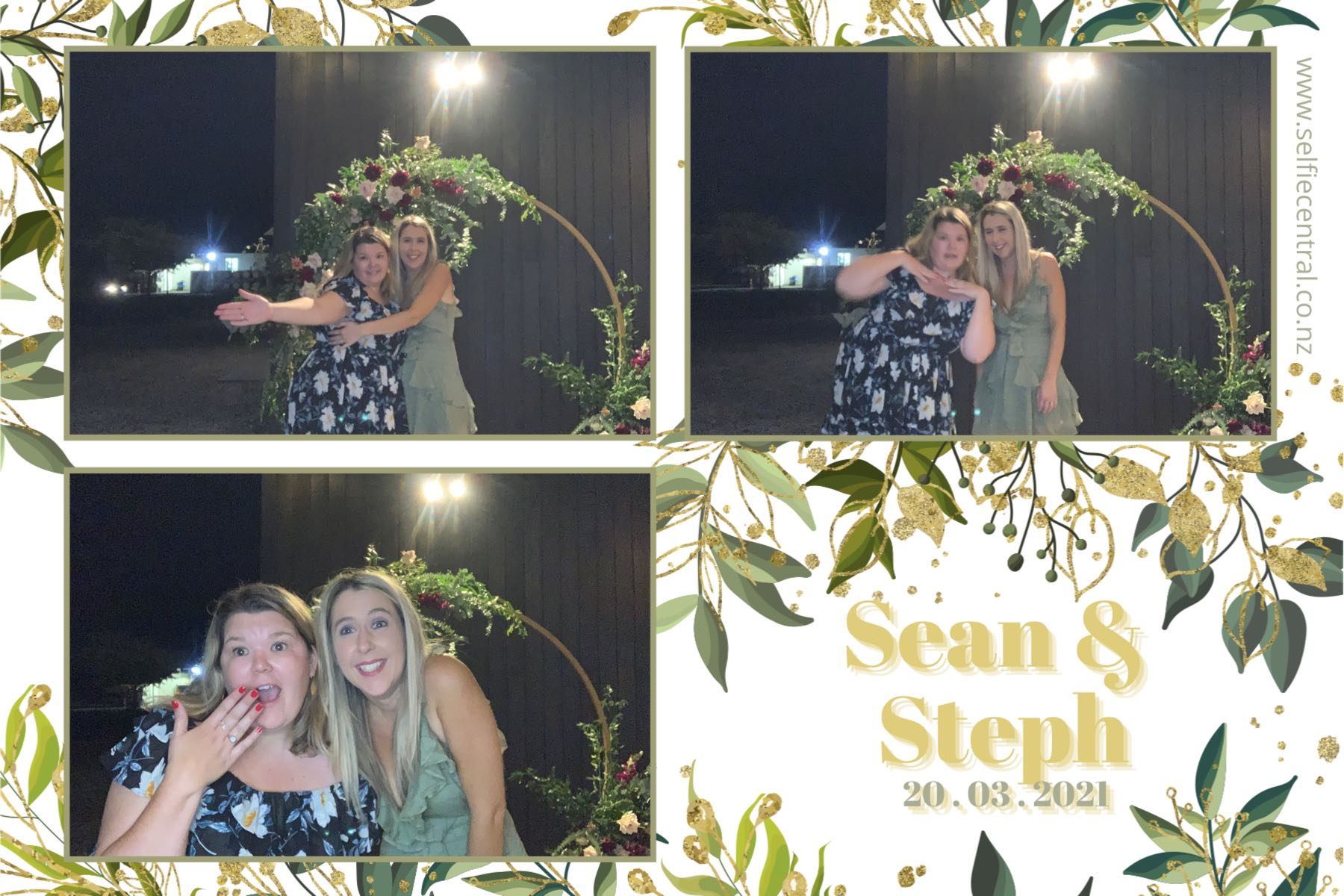 Sean and Steph's wedding | View more photos from the event at gallery.photobooth.co.nz/u/SelfieCentral/Sean-and-Stephs-wedding