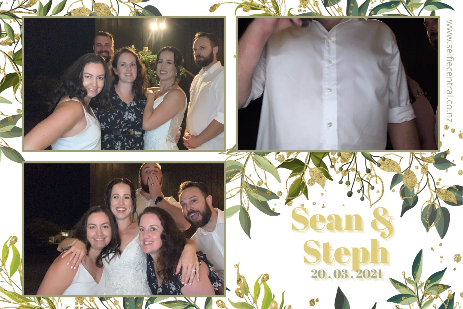 Sean and Steph's wedding | View more photos from the event at gallery.photobooth.co.nz/u/SelfieCentral/Sean-and-Stephs-wedding